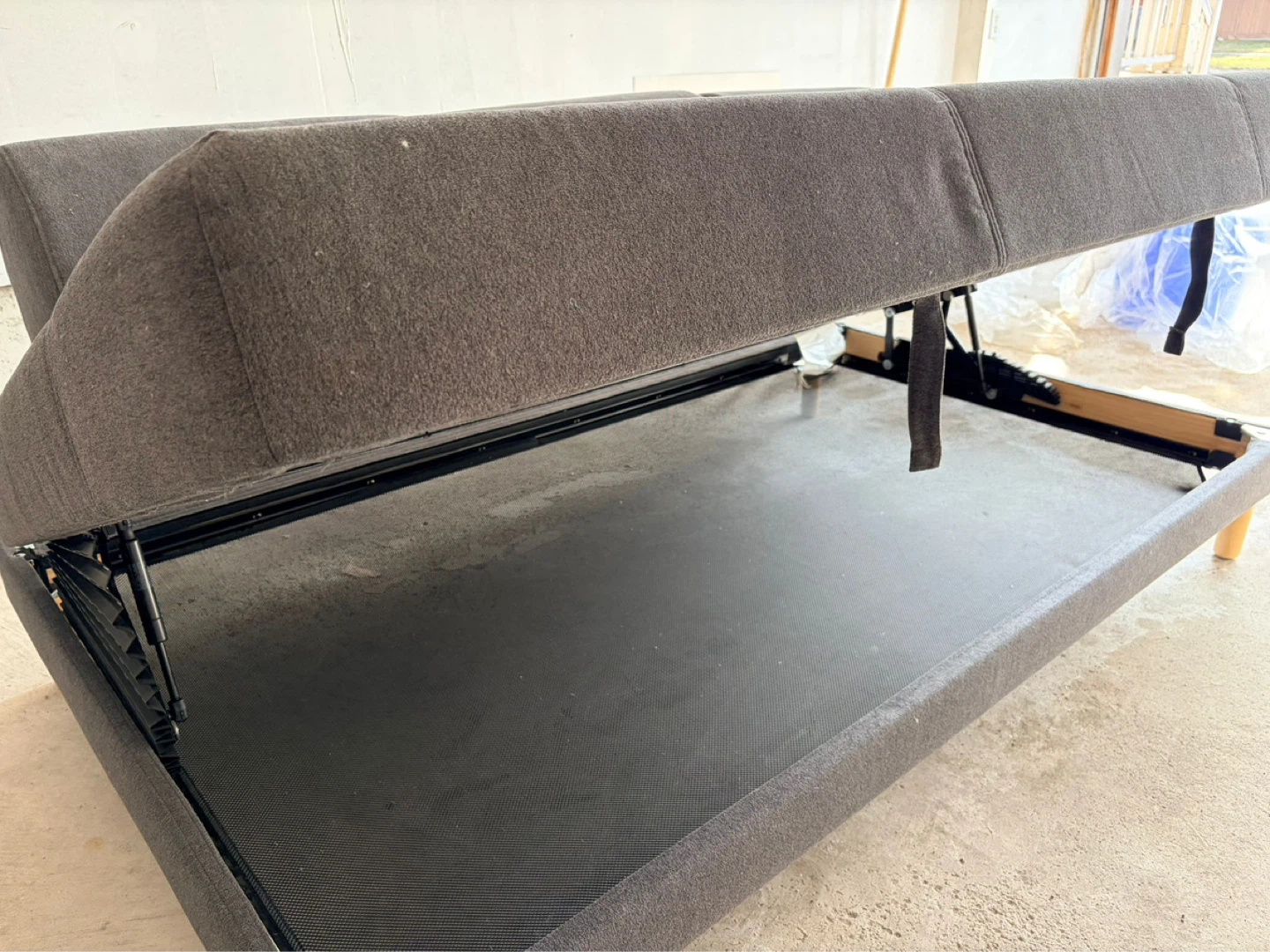 Dark Grey Sofa Bed