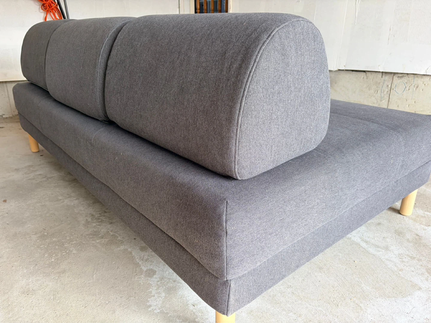 Dark Grey Sofa Bed - photo 2