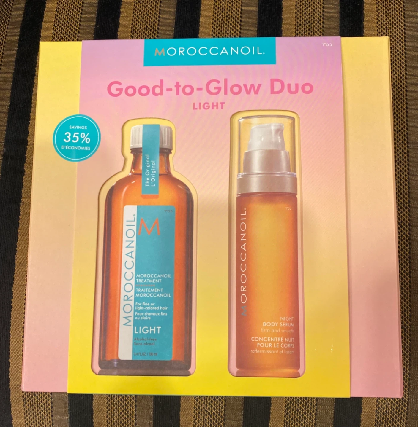 Moroccanoil Good-to-Glow Duo Light Set