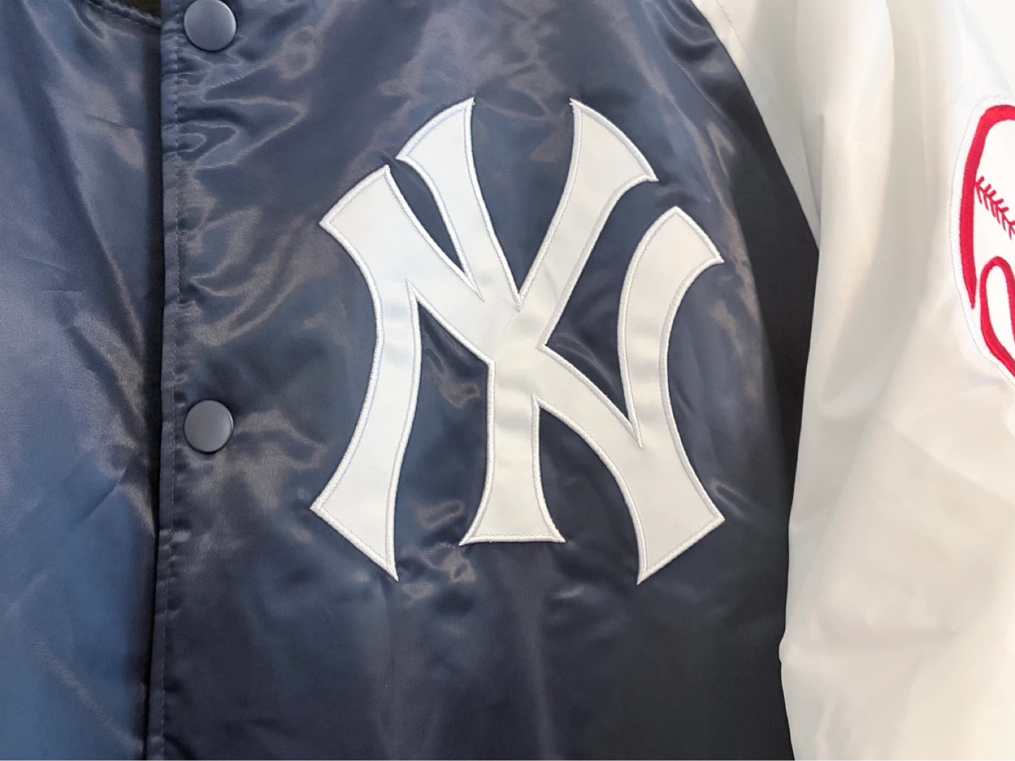BNWT Starter New York Yankees Diamond Dugout Bomber Jacket 4XL - photo 2