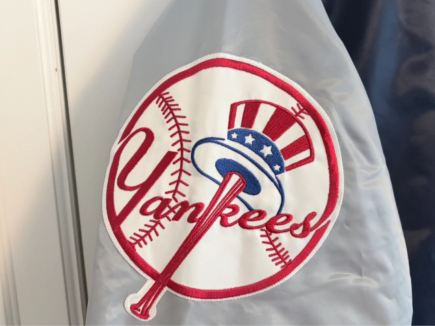 BNWT Starter New York Yankees Diamond Dugout Bomber Jacket 4XL - photo 3