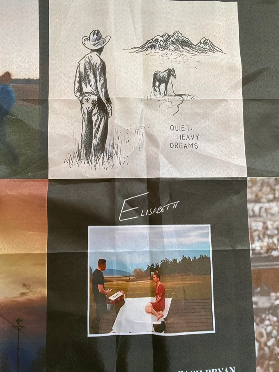 Zach Bryan "American Heartbreak" Flag - photo 3