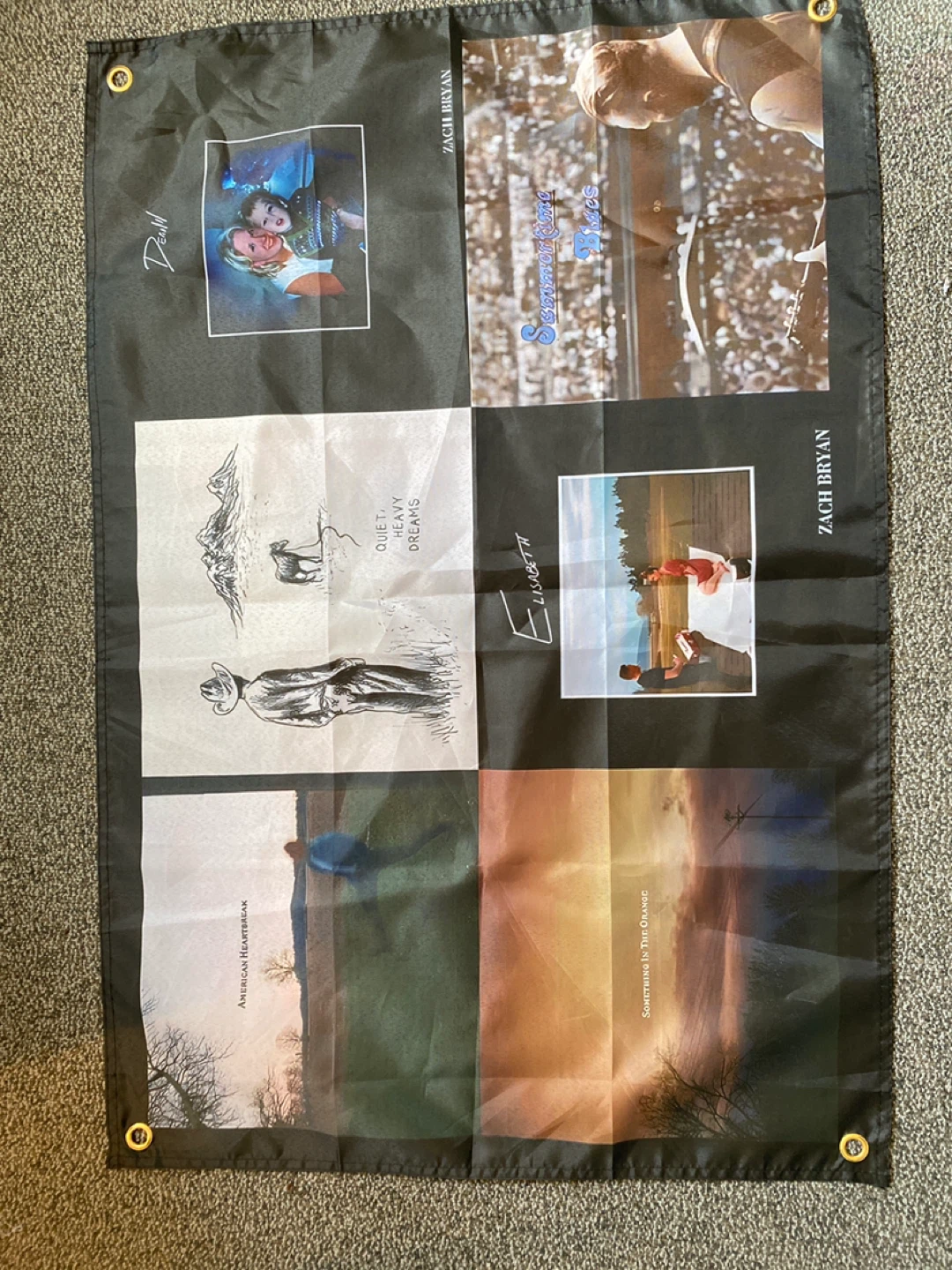 Zach Bryan "American Heartbreak" Flag