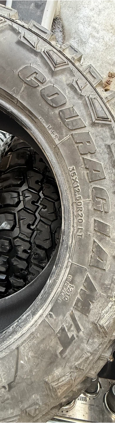 Federal Couragia MT Tires - 35X12.50R20LT - photo 2