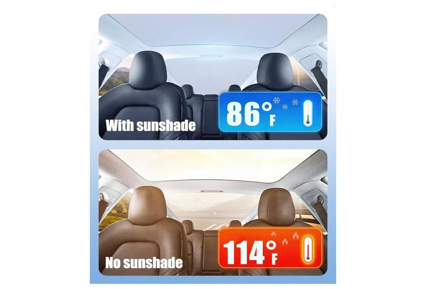 Tesla Model Y Sunshade - photo 3
