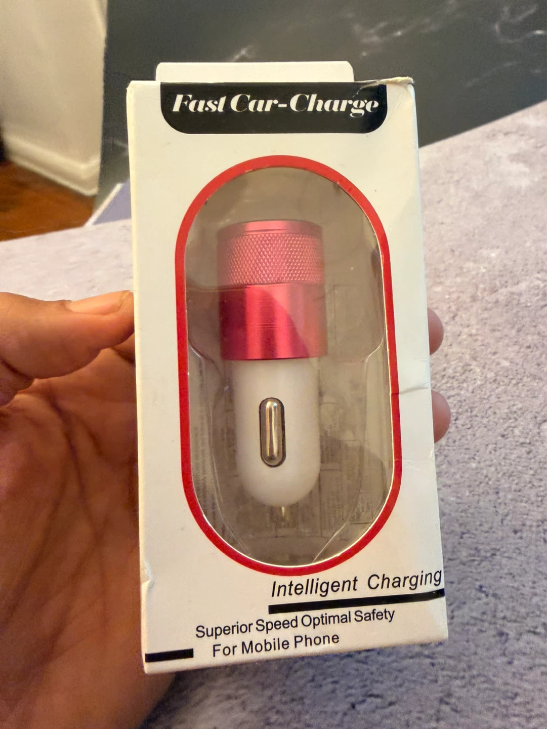 Fast Car Charger with USB-C & 3.1A Port - photo 5