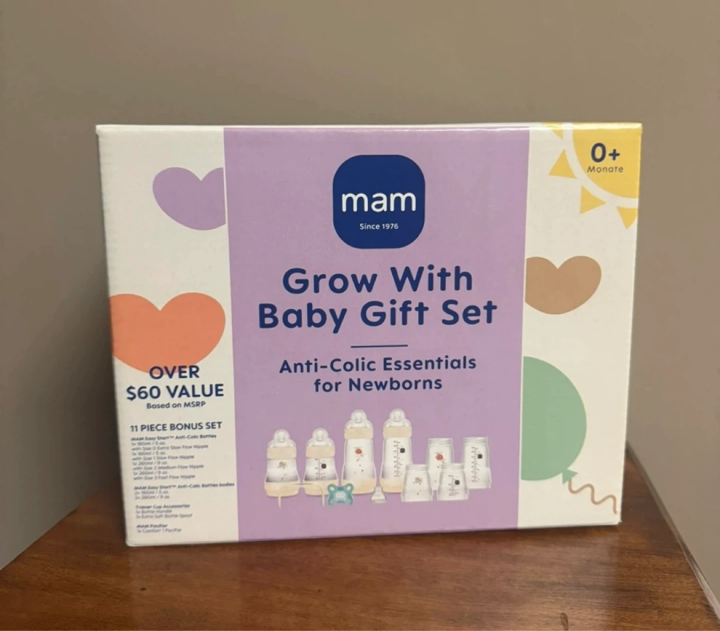 Brand new MAM Grow With Baby Gift Set