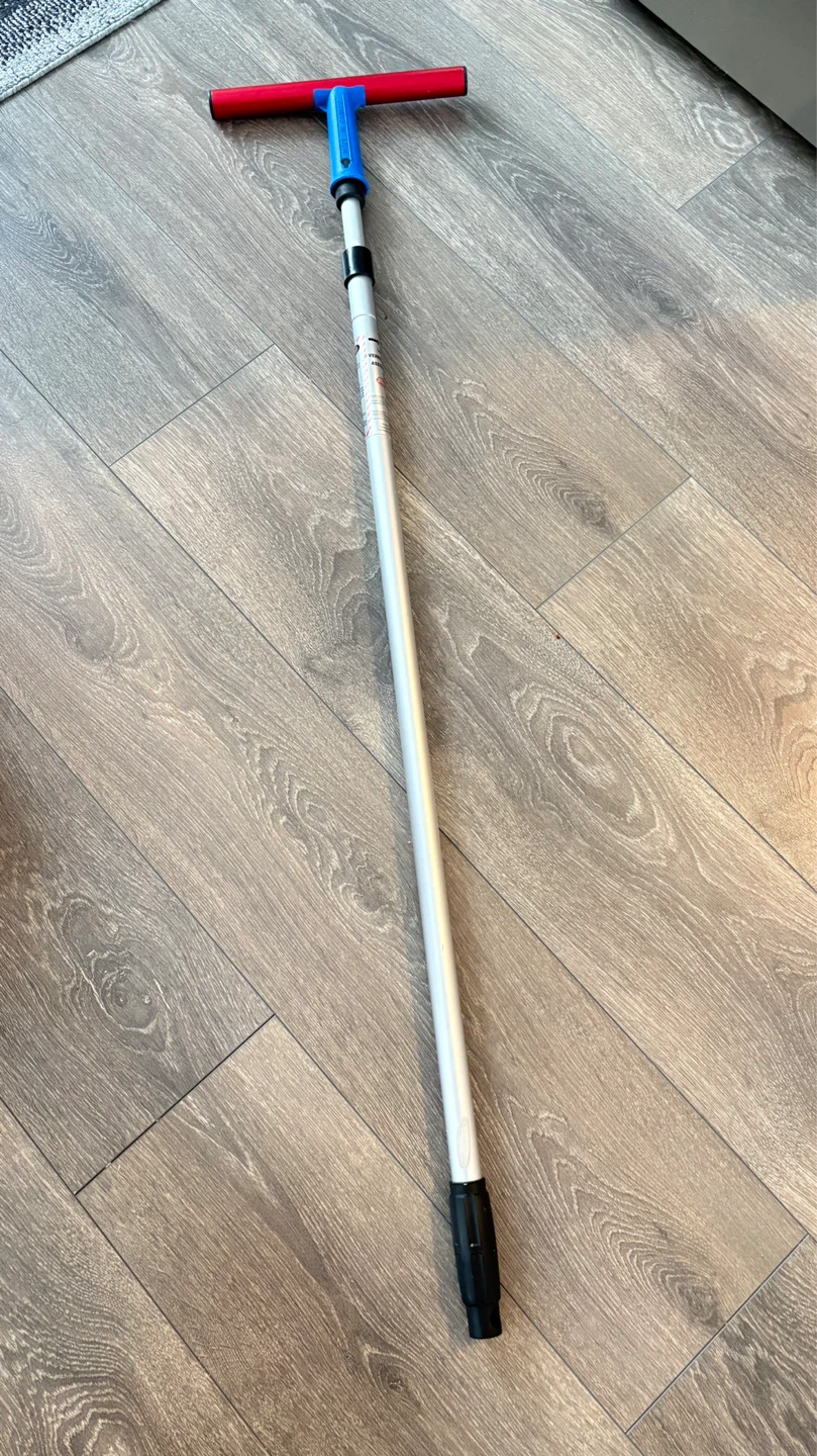 Adjustable T-Bar Window Cleaner Pole