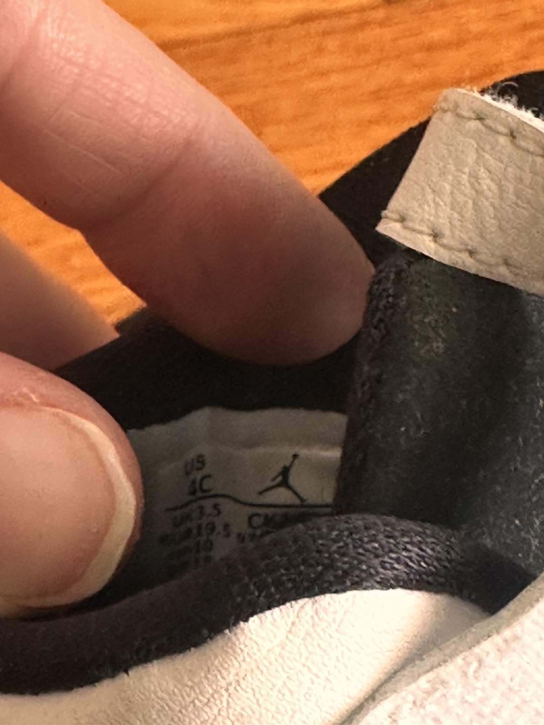 Jordan Toddler Crib Shoes Size 4C - photo 4