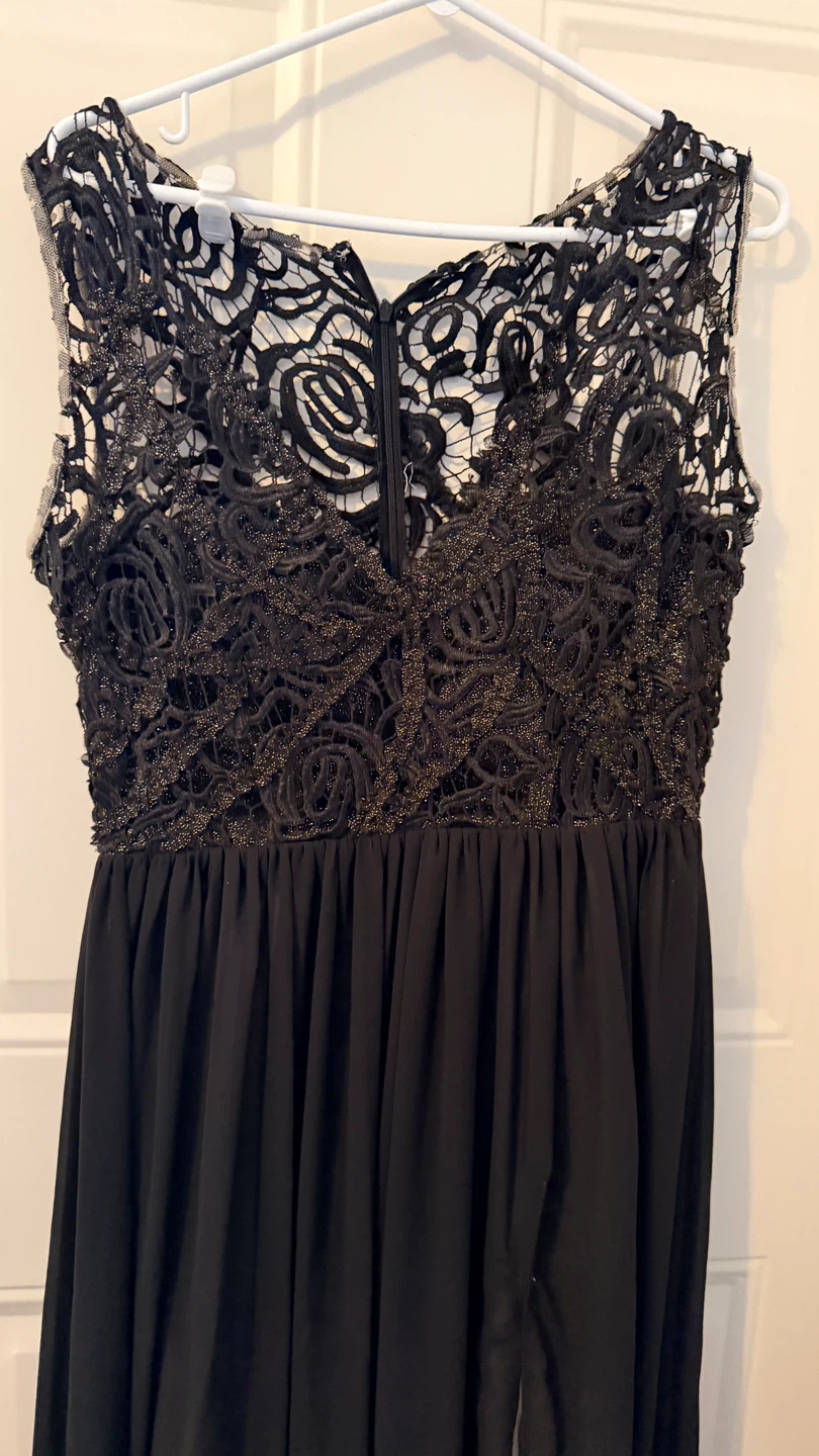 Black Lace Dress  Size L - photo 2