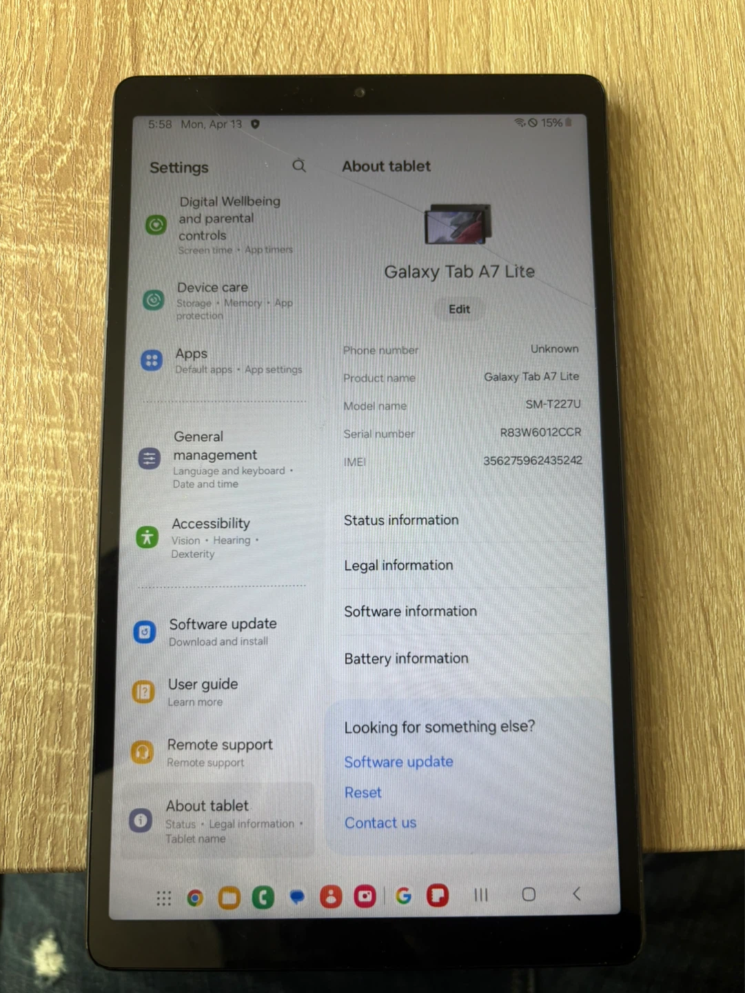 Samsung Galaxy Tab A7 Lite - photo 2