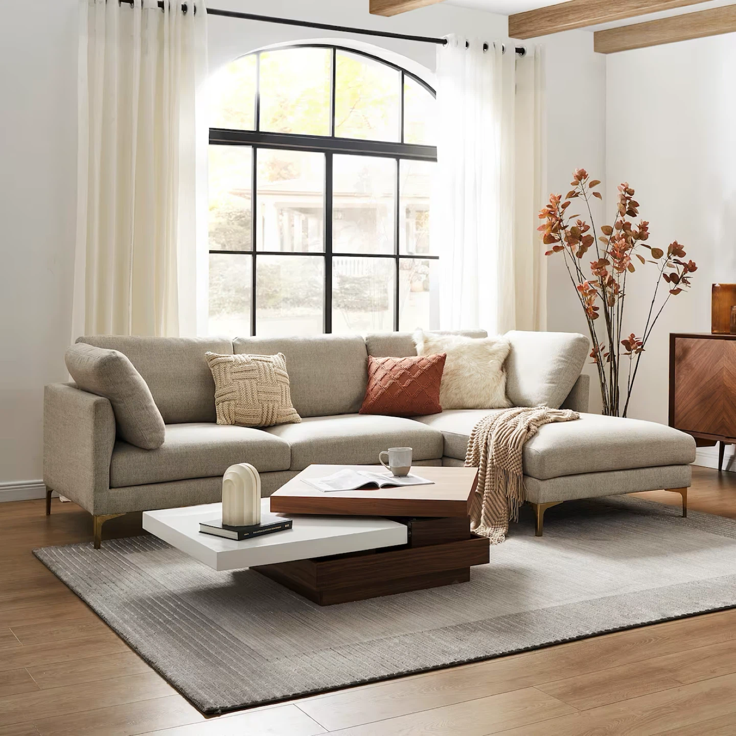 Castlery Adams Sectional Sofa – Pearl Beige - photo 4