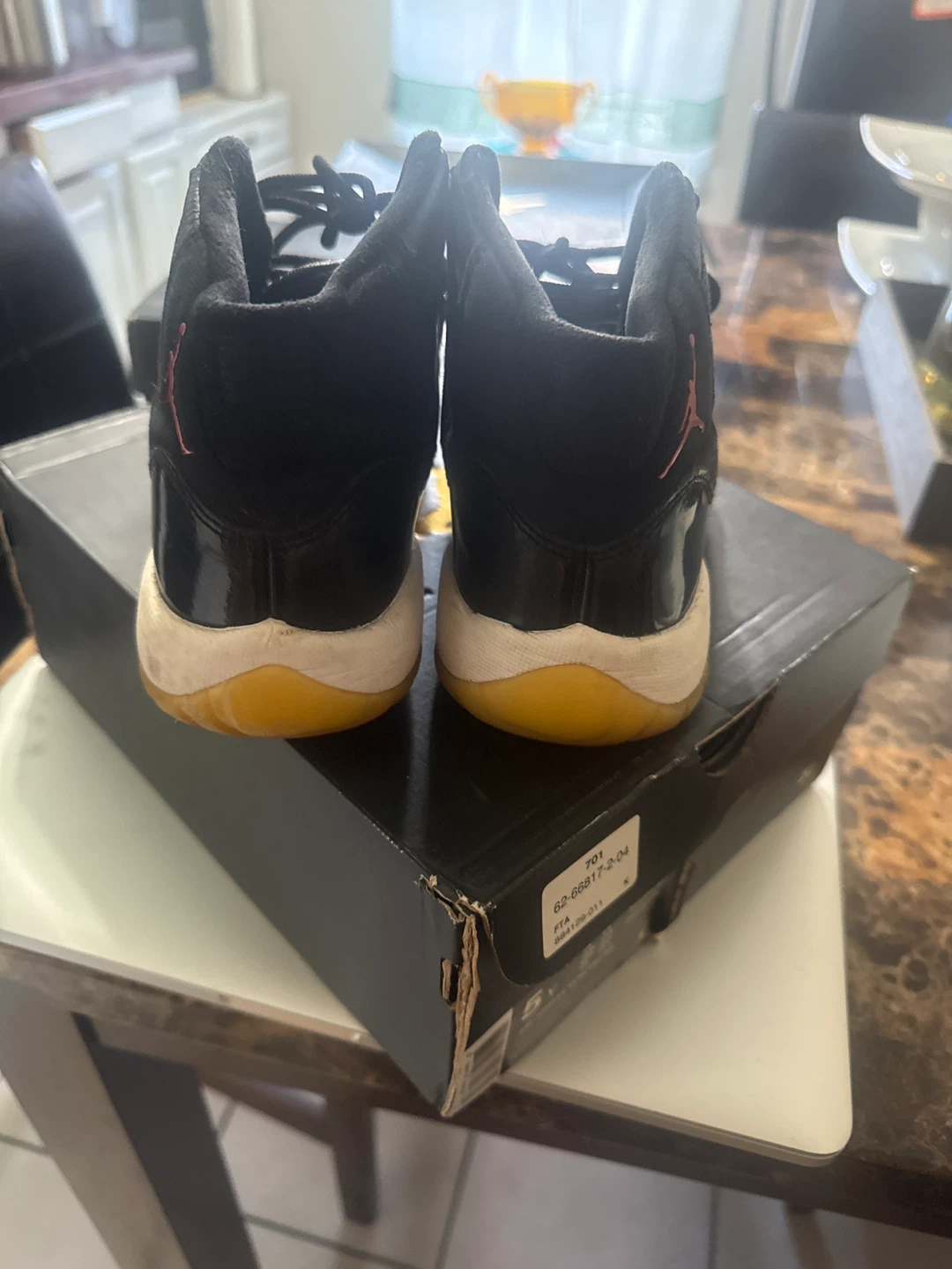 Air Jordan 13 Retro BG Shoes Black Pink Size 5Y - photo 4