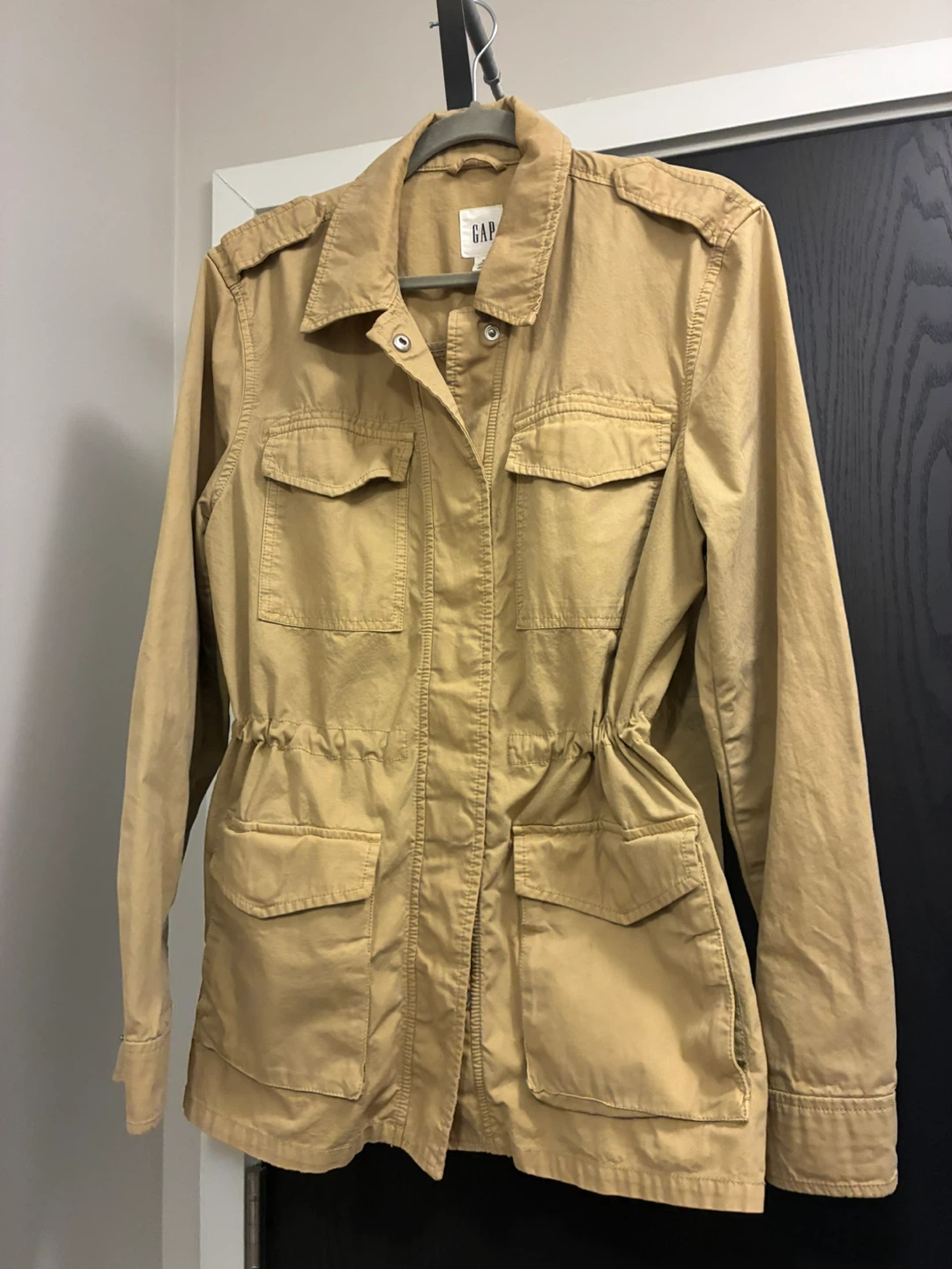GAP Women's Khaki Utility Jacket