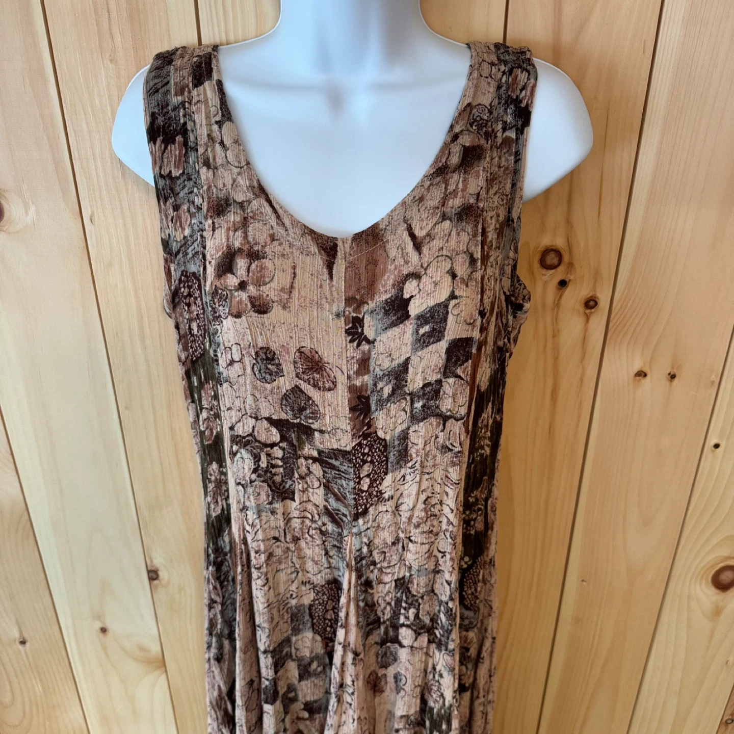 90’s Vintage Rayon Dress - photo 2