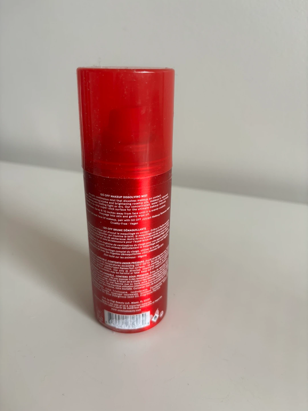 O/S GO OFF Makeup Dissolving Mist - photo 2