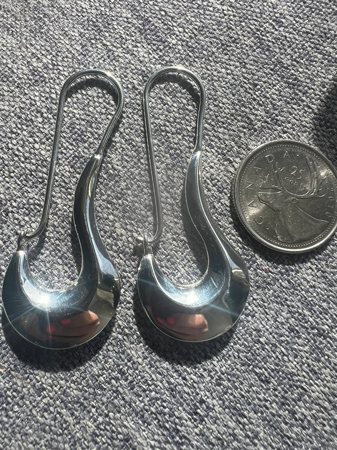 925 Sterling Silver Hook Earrings
