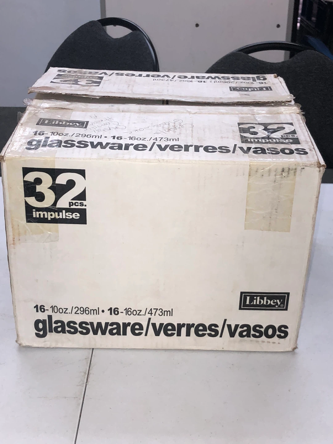 Libbey Impulse 32 pc Glassware Set - photo 2