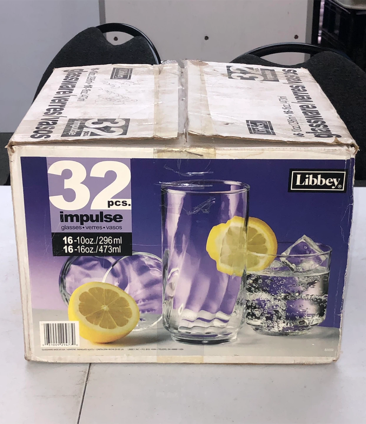Libbey Impulse 32 pc Glassware Set