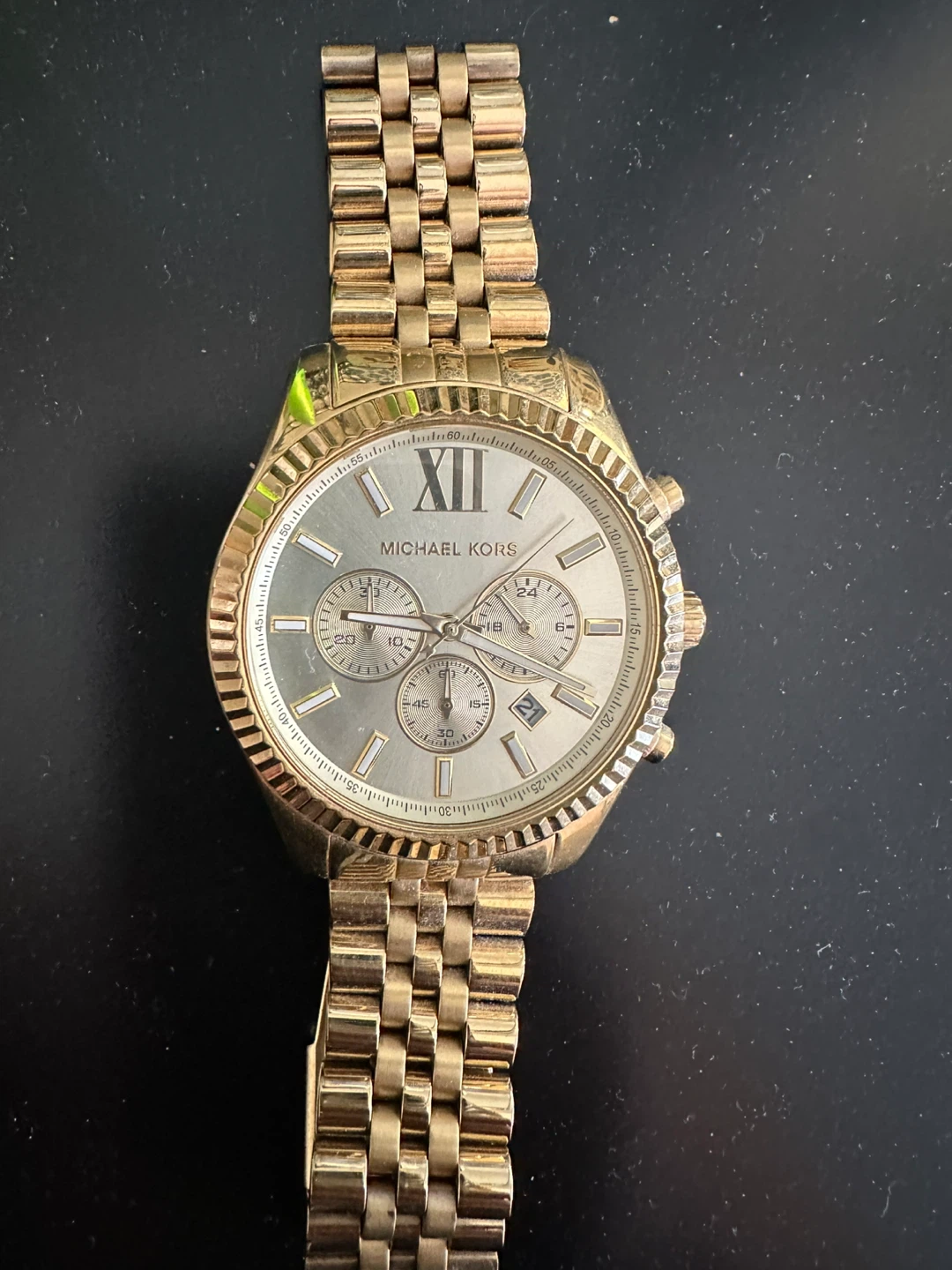 Michael Kors Rose Gold Chronograph Watch - photo 2