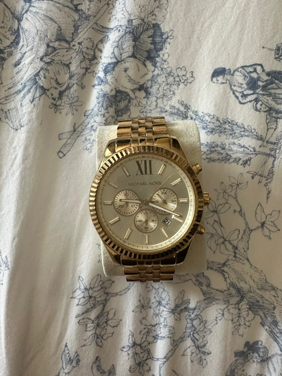 Michael Kors Rose Gold Chronograph Watch - photo 4