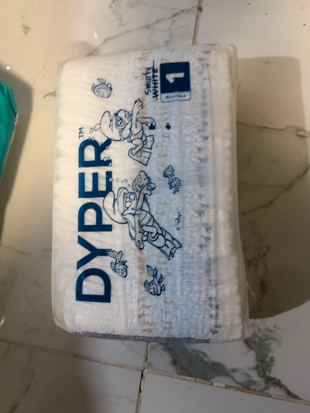Dyper Diapers Size 1 - The Smurfs Edition