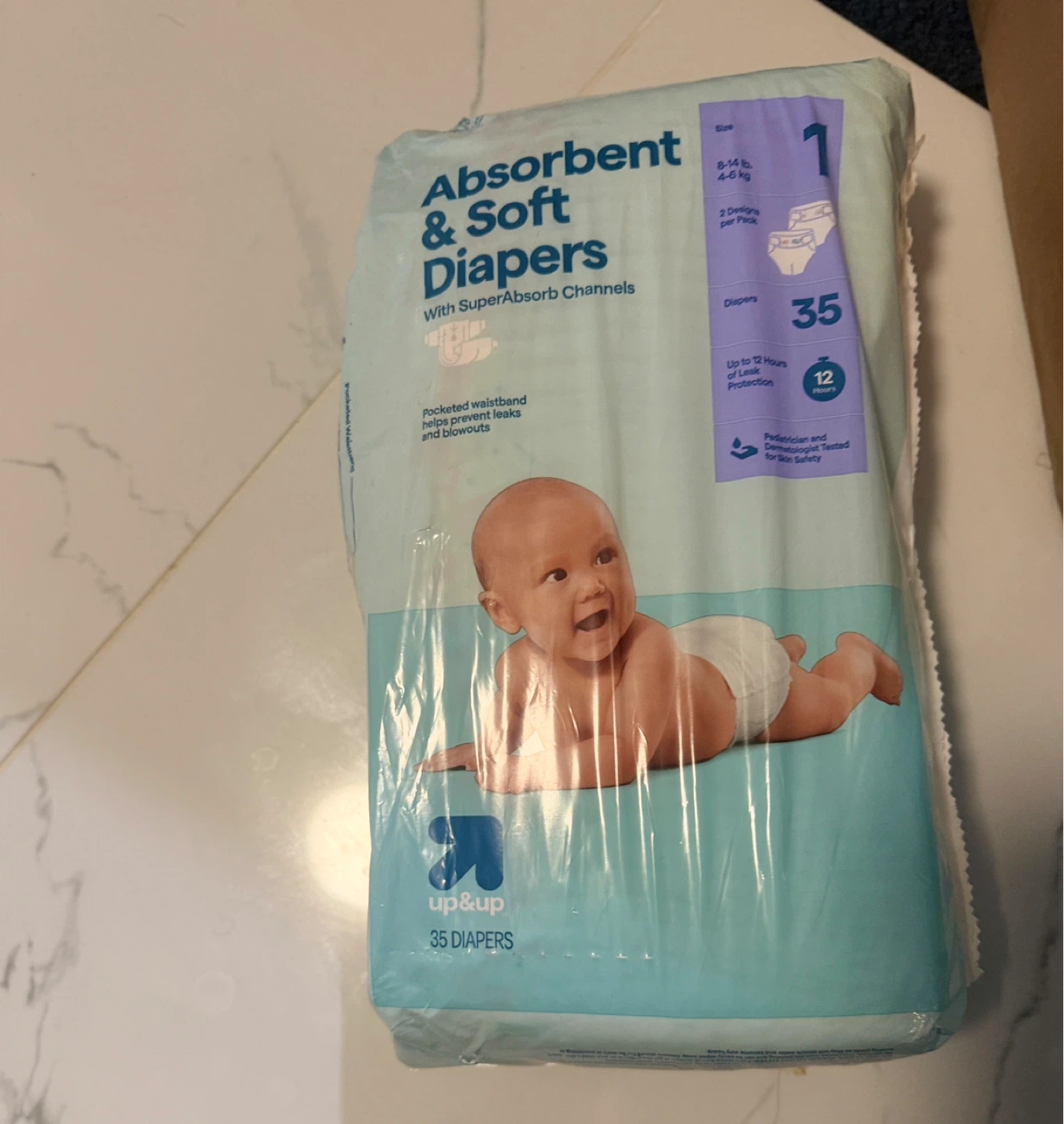 Up & Up Absorbent & Soft Diapers Size 1 (35 ct)