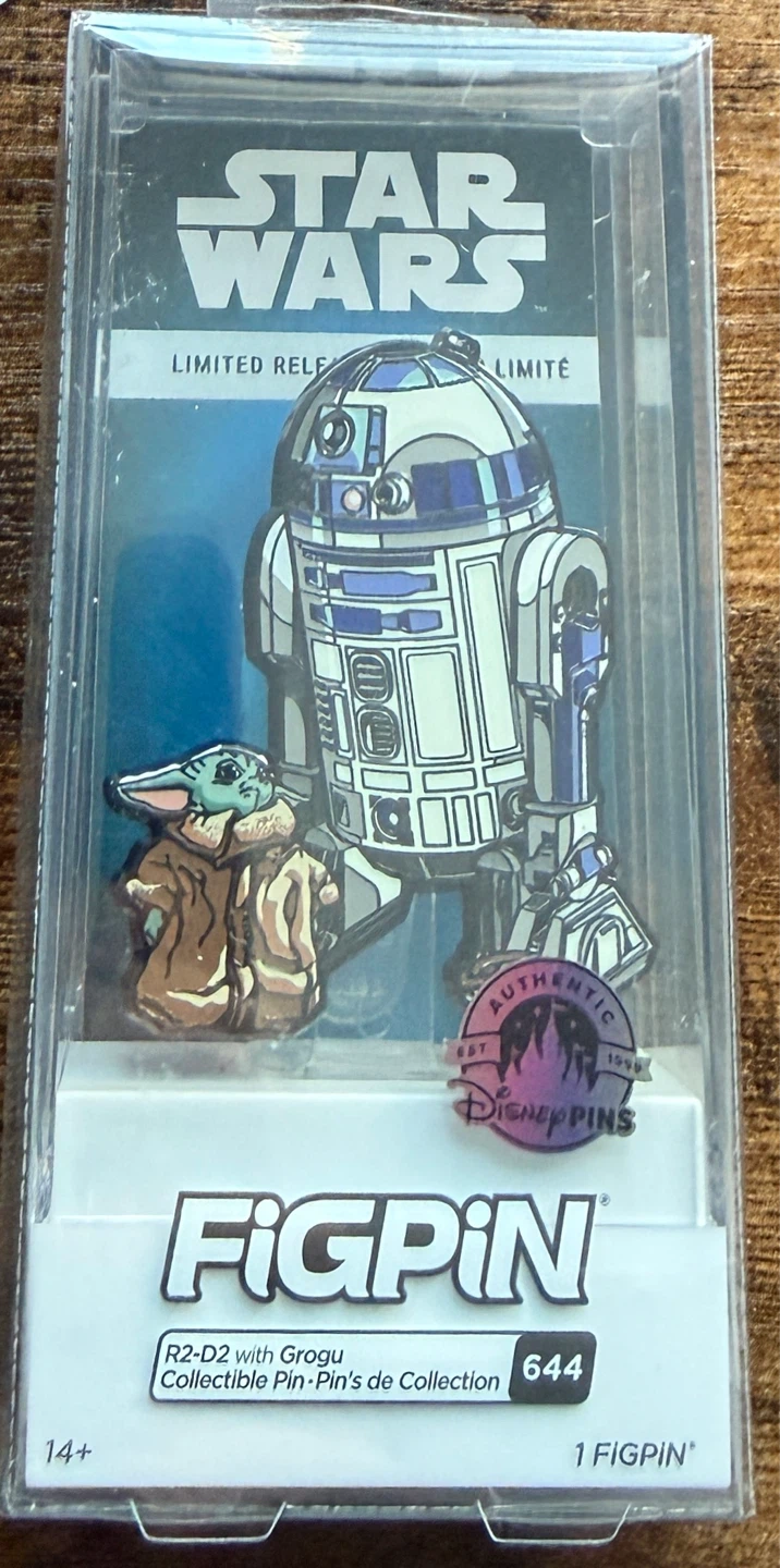 Star Wars R2-D2 with Grogu Collectible Pin by FiGPiN - photo 2