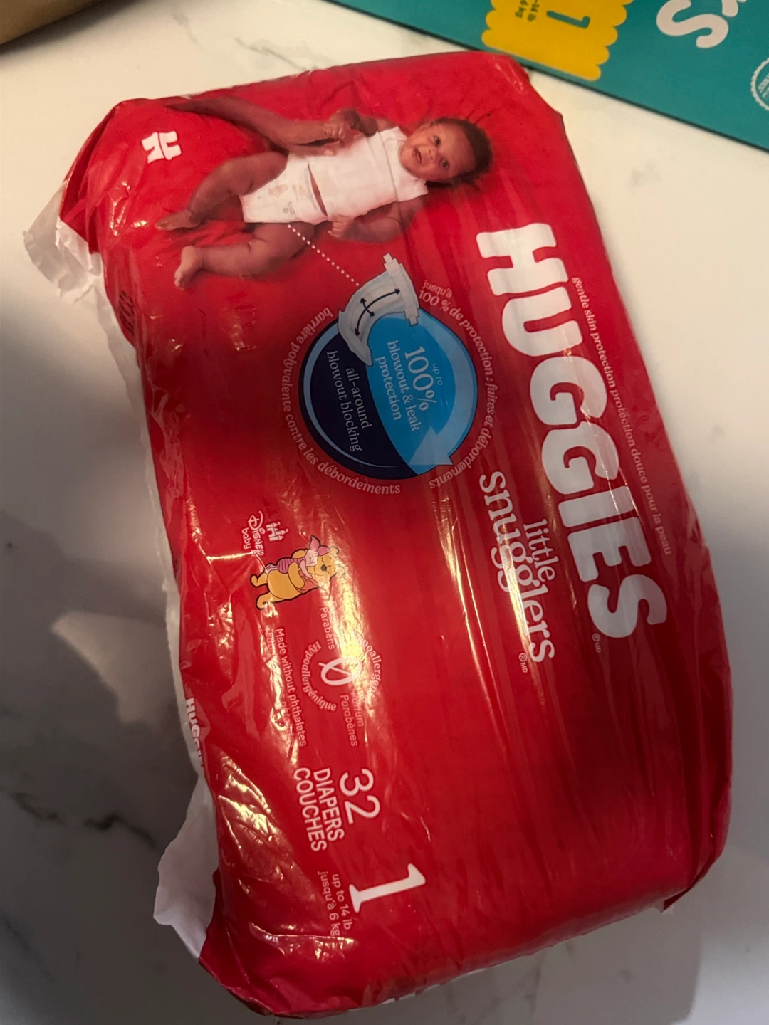 Huggies Little Snugglers Diapers Size 1 - 32 Count