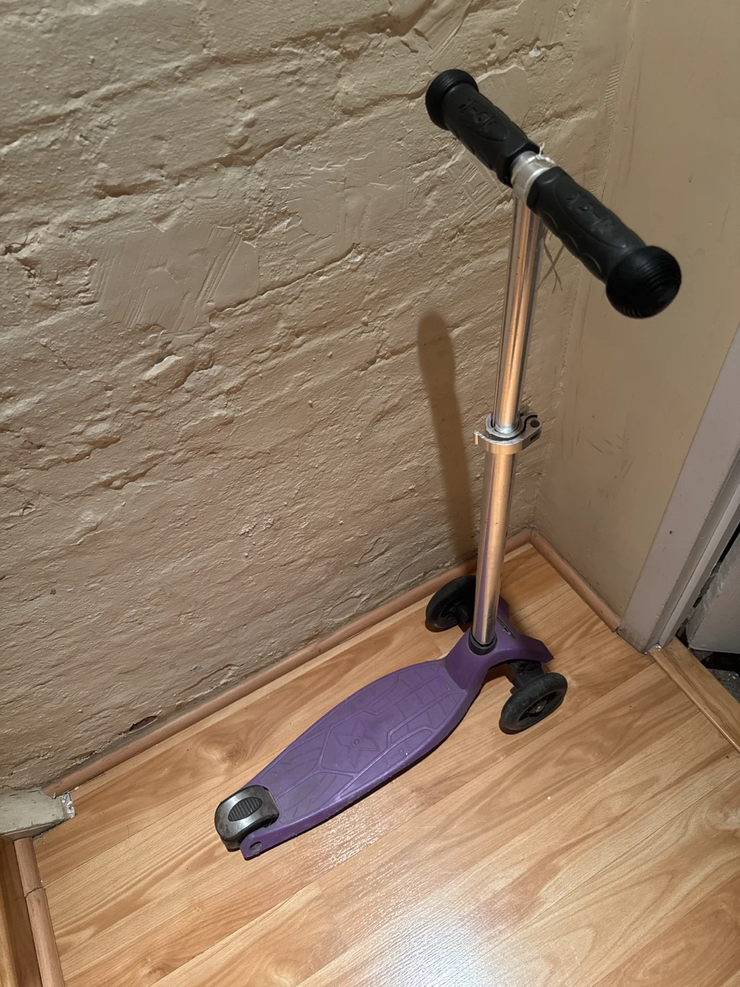 Purple 3-Wheel Scooter