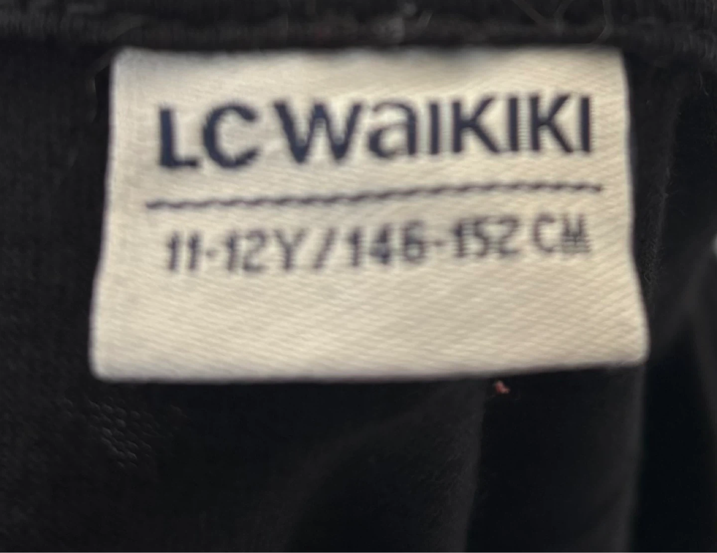 LC Waikiki Black T-Shirt - 11-12Y / 146-152 CM - photo 2