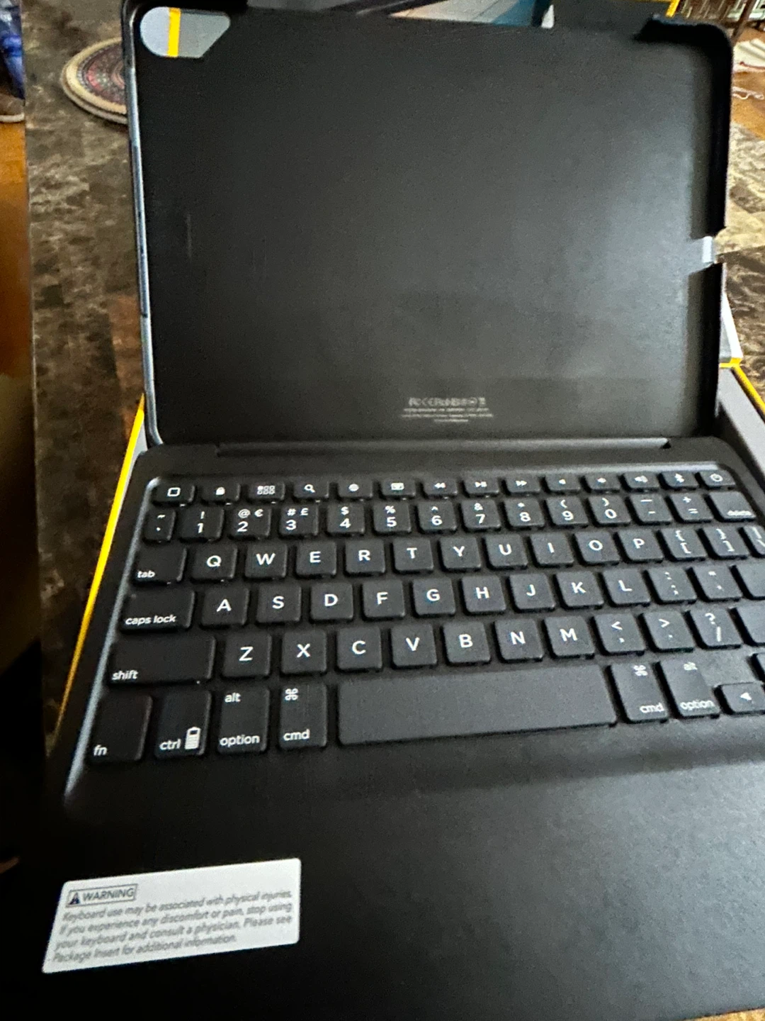 New-ZAGG Folio Wireless Keyboard Case for iPad