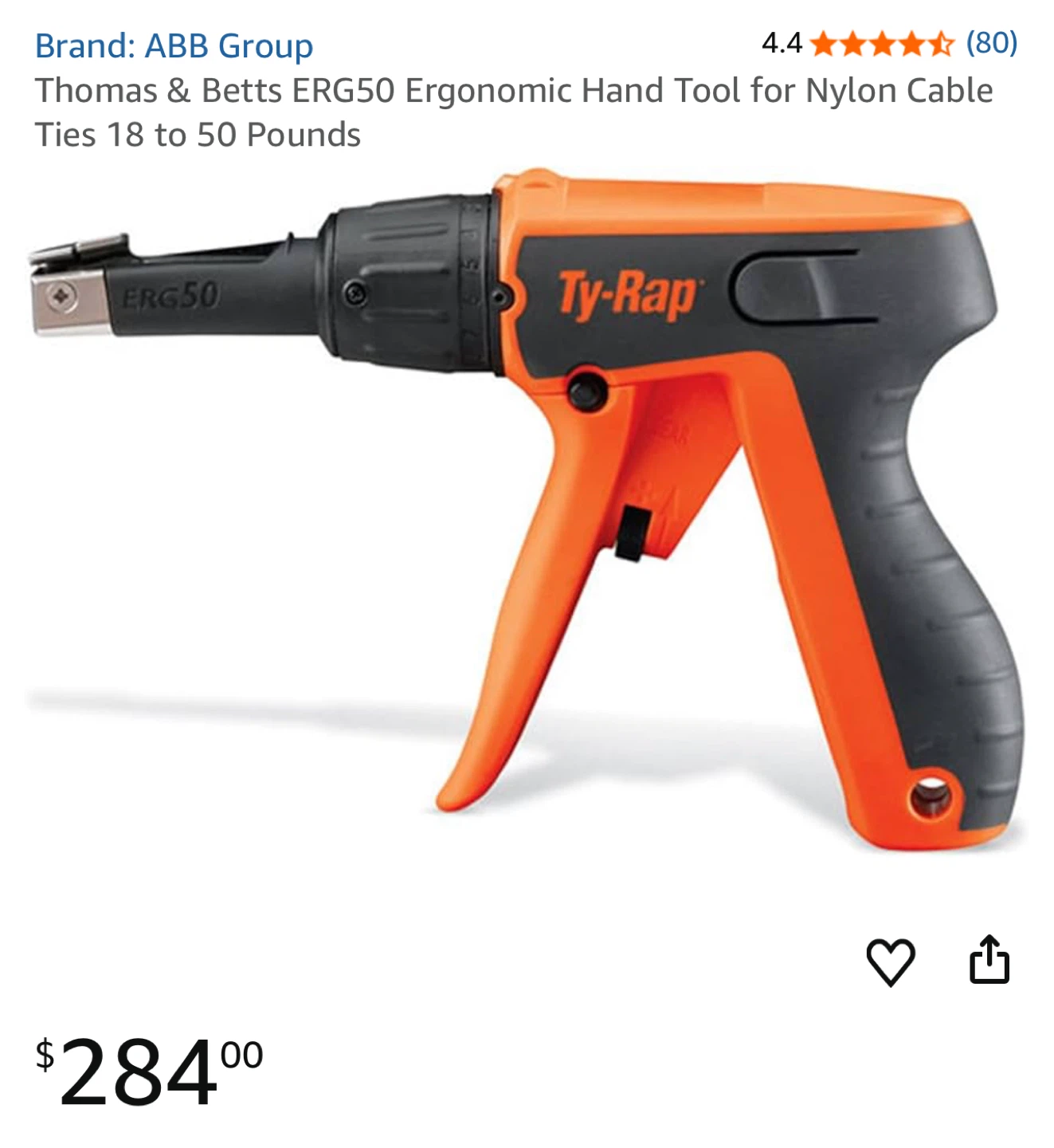 Ty-Rap ERG50 Cable Tie Tool - photo 3