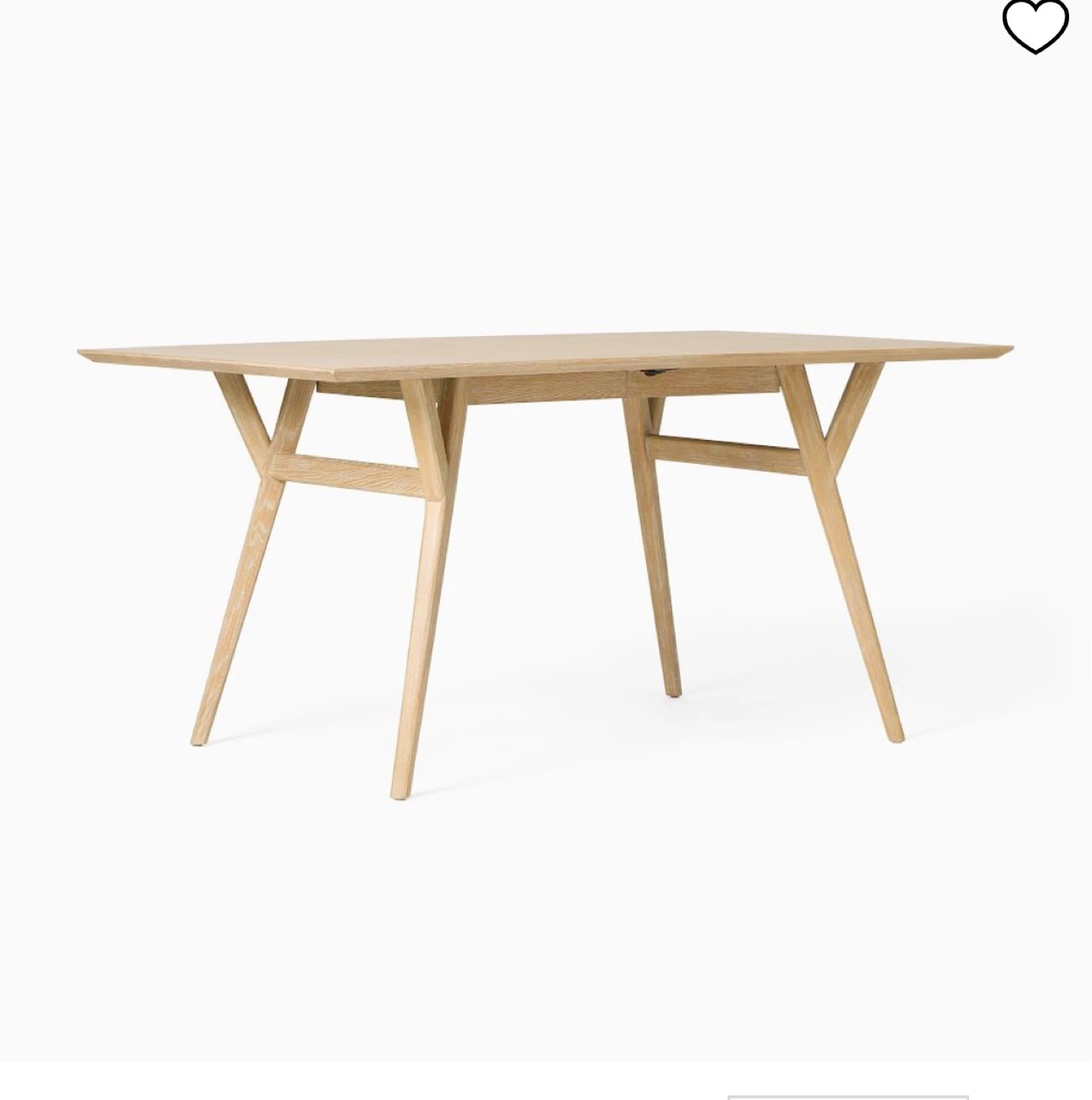 West elm Mid-Century Extendable Dining Table (39"–92") - photo 3