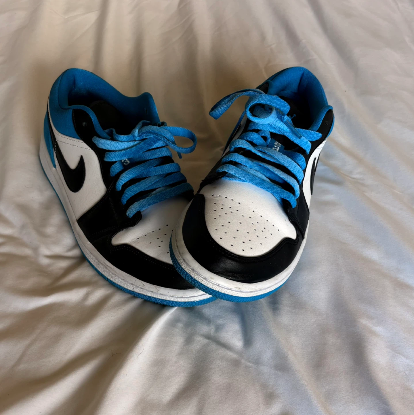 Jordan one low laser, blue - photo 2