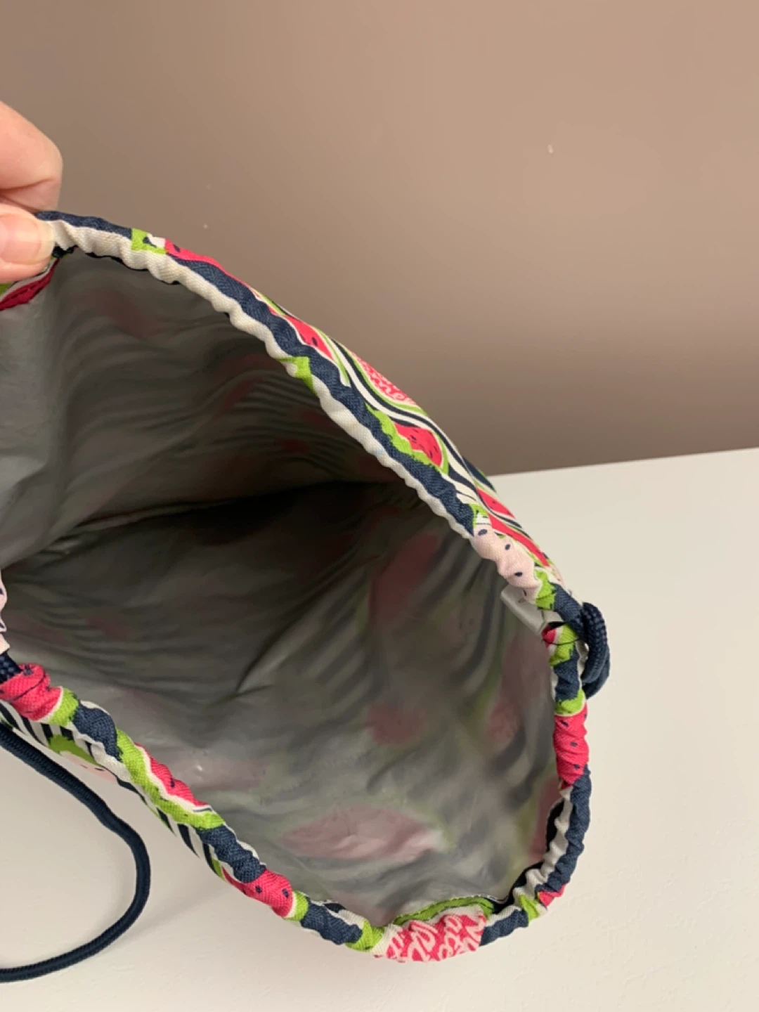 Thirty-One Watermelon Drawstring Bag - photo 4
