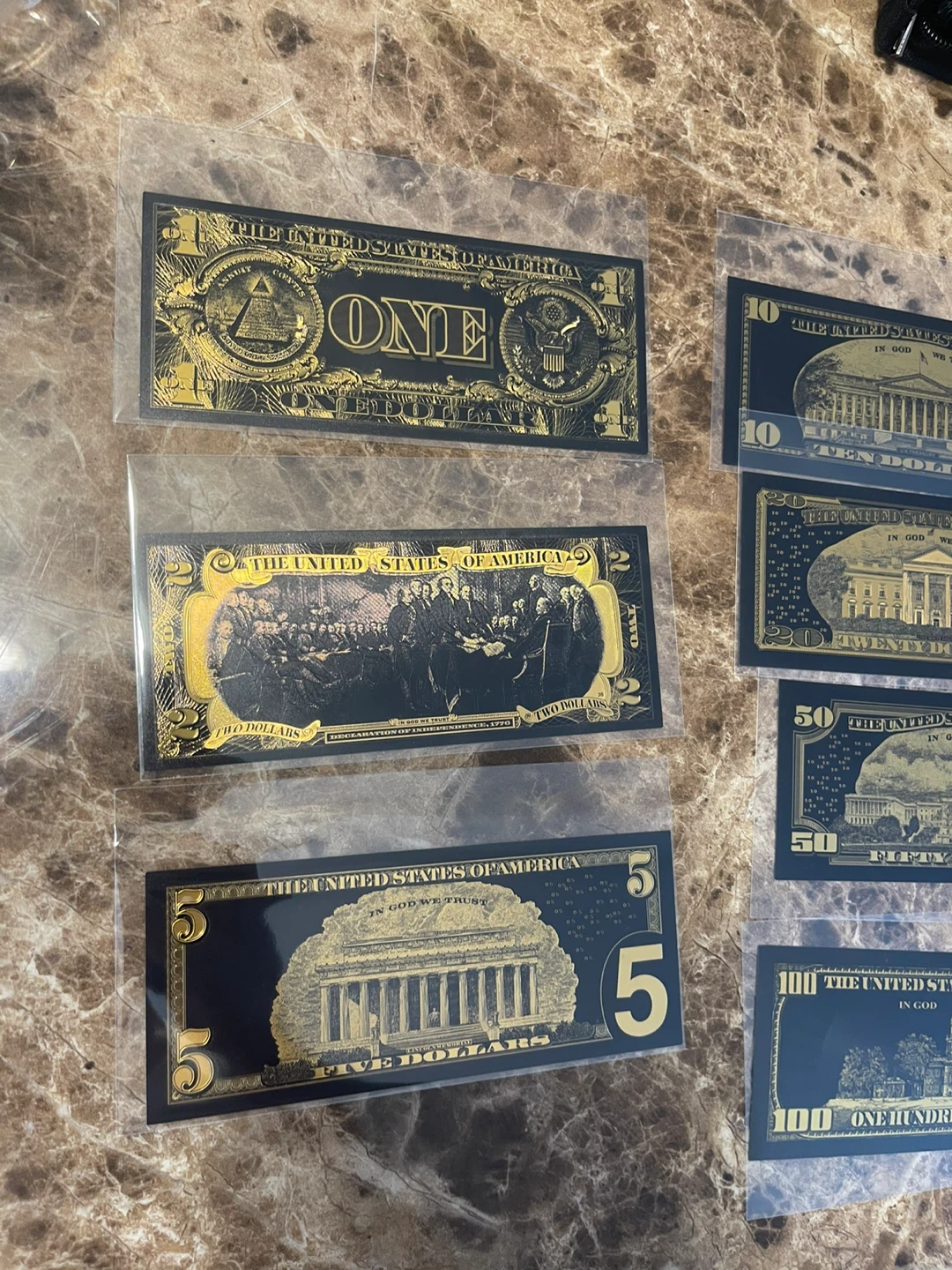 US Dollar Banknote Collection (1, 2, 5, 10, 20, 50, 100) - photo 4