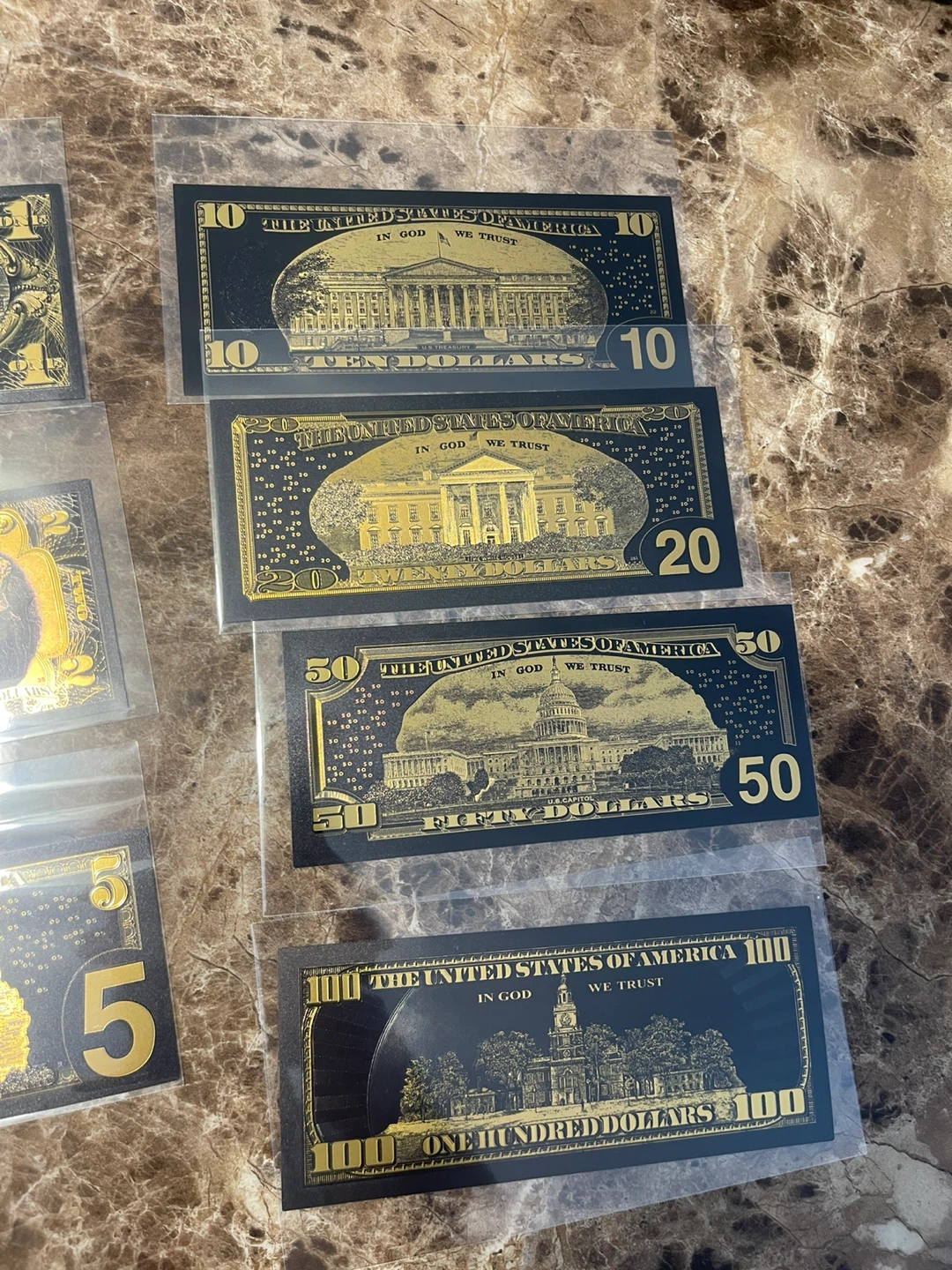 US Dollar Banknote Collection (1, 2, 5, 10, 20, 50, 100) - photo 5