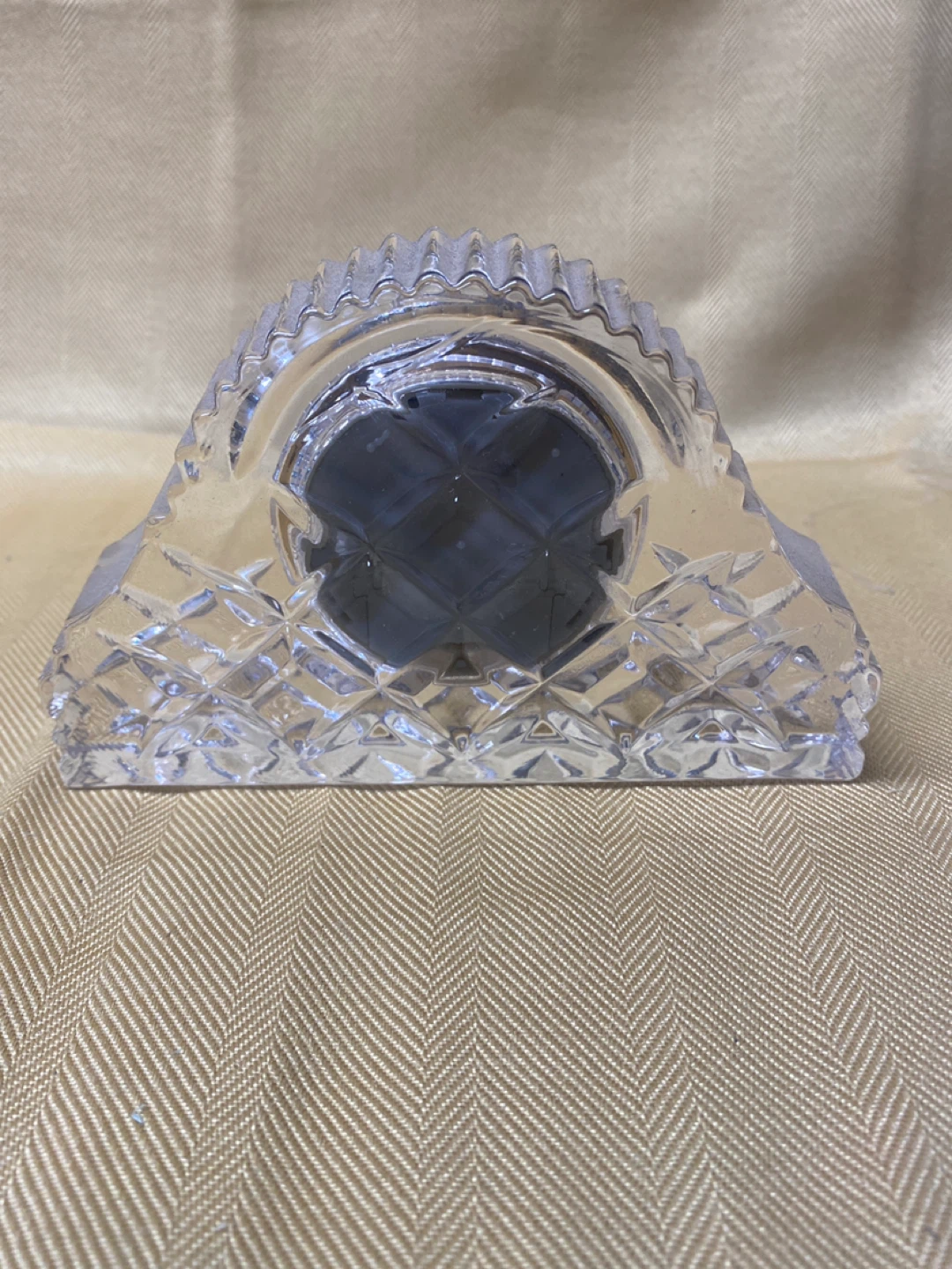 Charter Collection Crystal Mantel Clock - photo 3