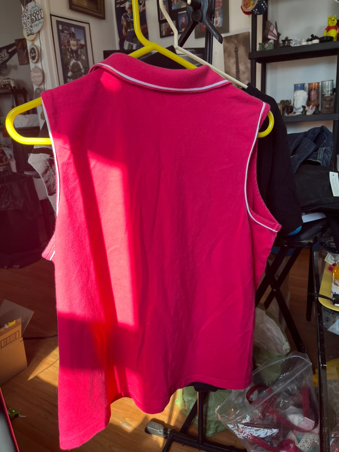 B.U.M. Equipment Sleeveless Polo Shirt - Pink - photo 4