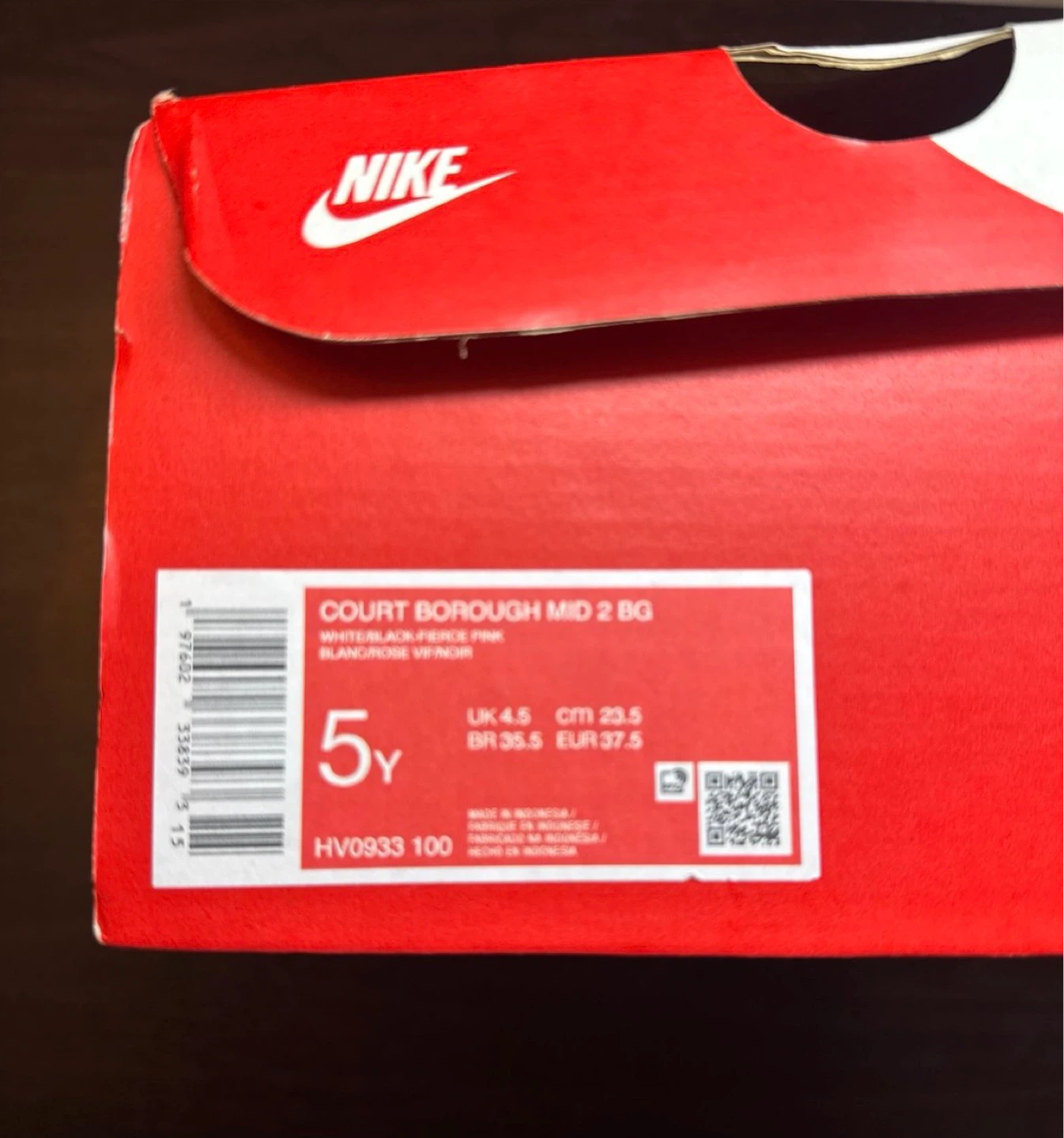 Nike Court Borough Mid 2 Kids Sneakers - photo 2