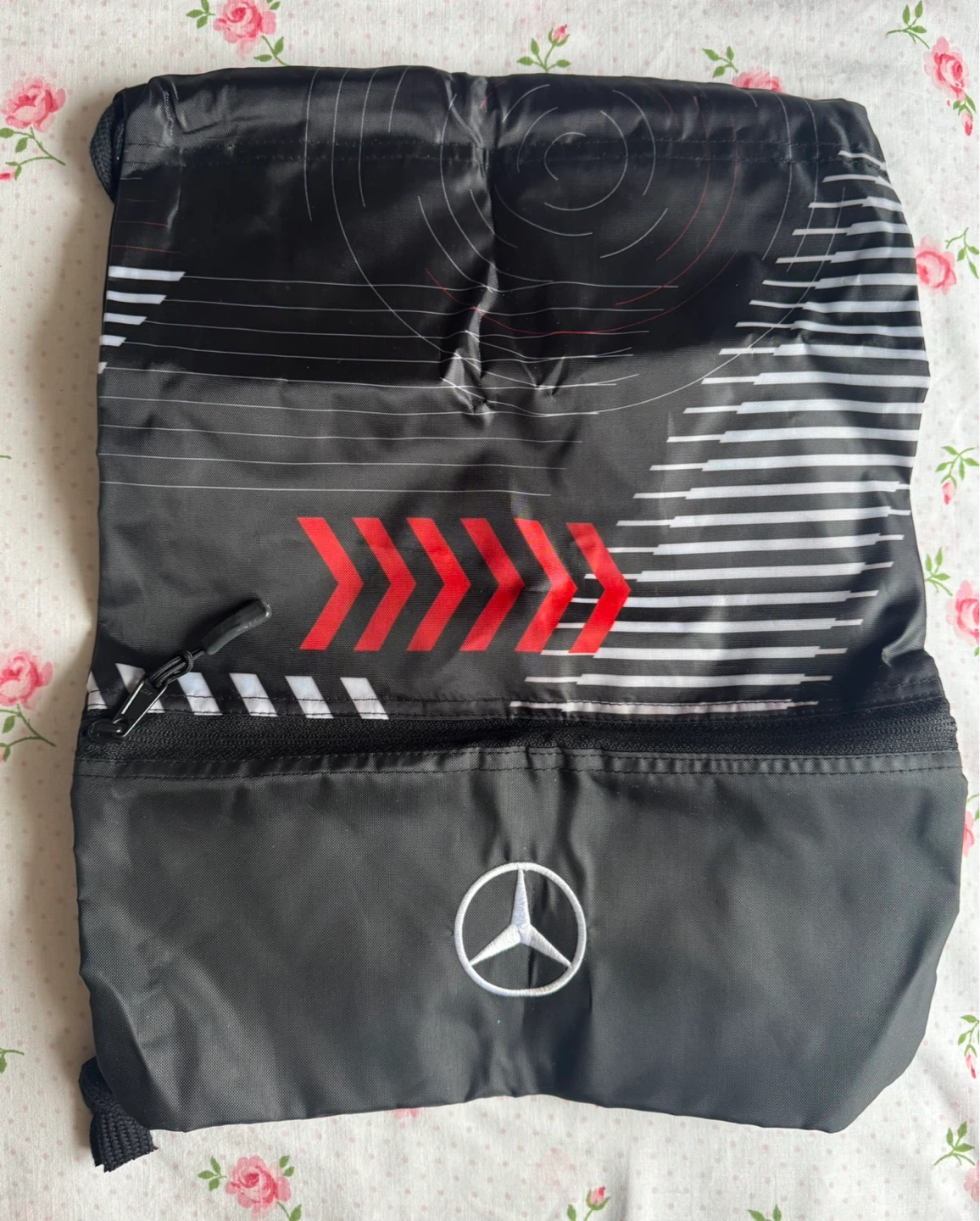 Mercedes-Benz Drawstring Bag with 2 Face Masks - photo 2