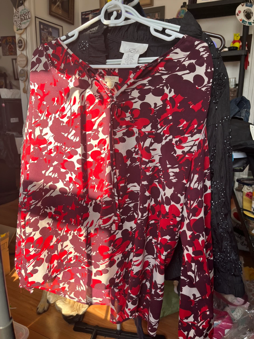J. Crew Floral Print Blouse