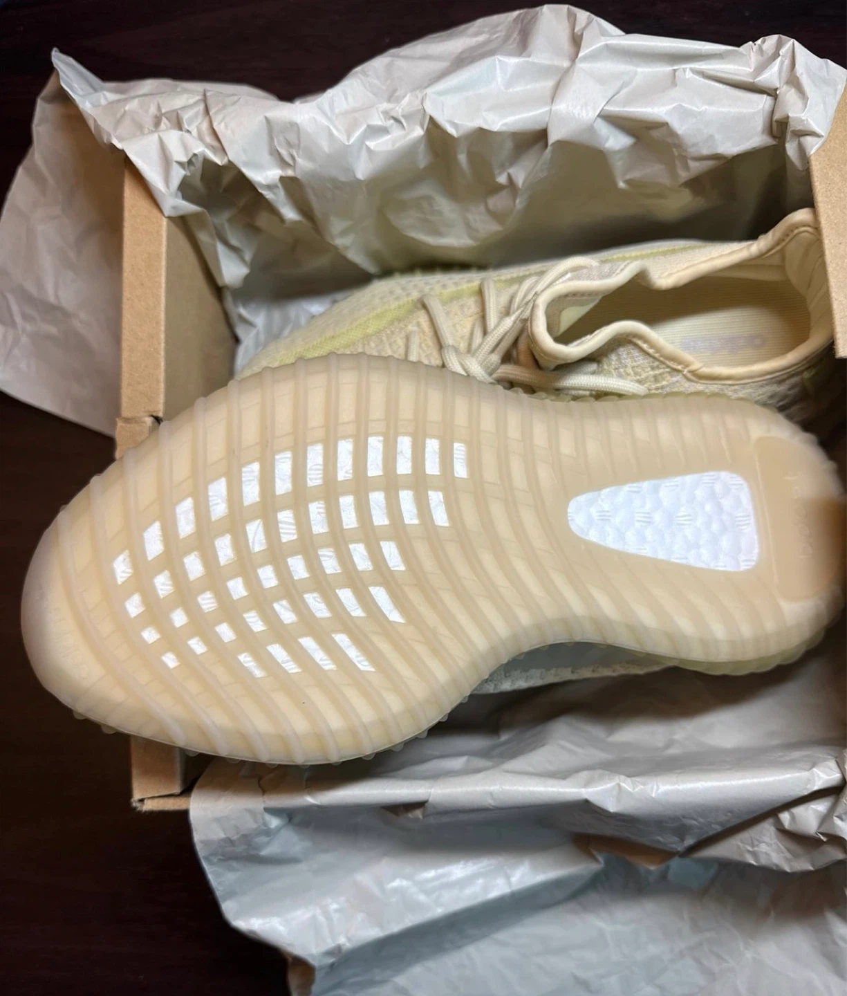 Adidas Yeezy Boost 350 V2 Flax US 6 - photo 2