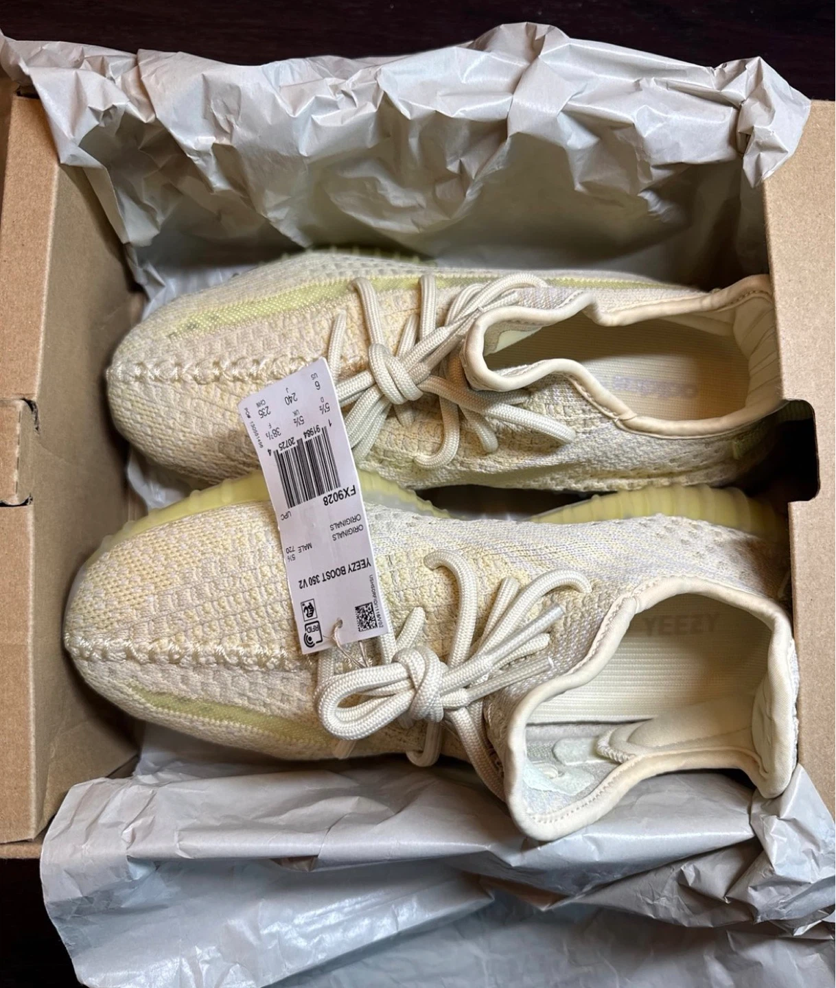 Adidas Yeezy Boost 350 V2 Flax US 6