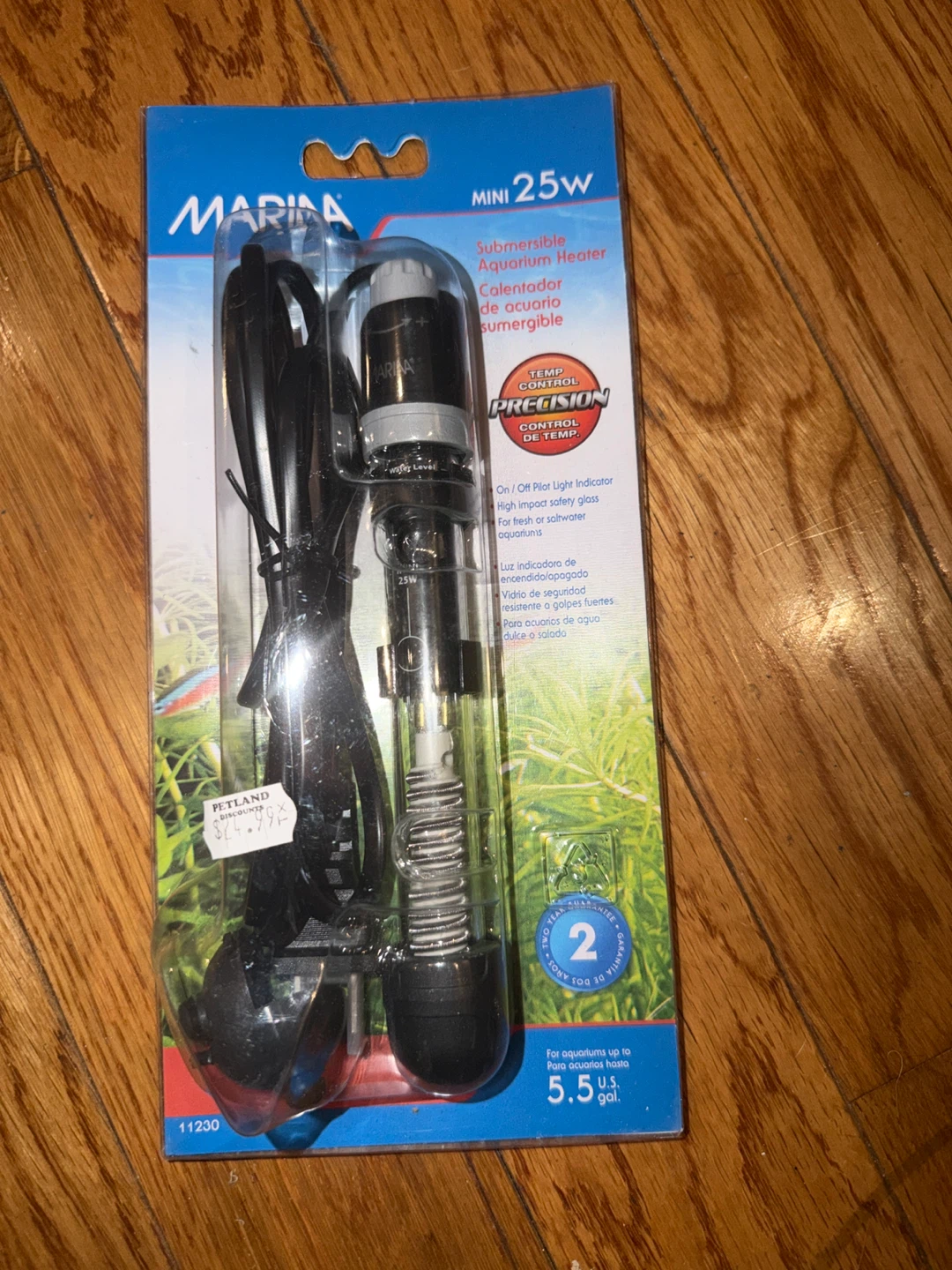Marina Mini 25W Submersible Aquarium Heater