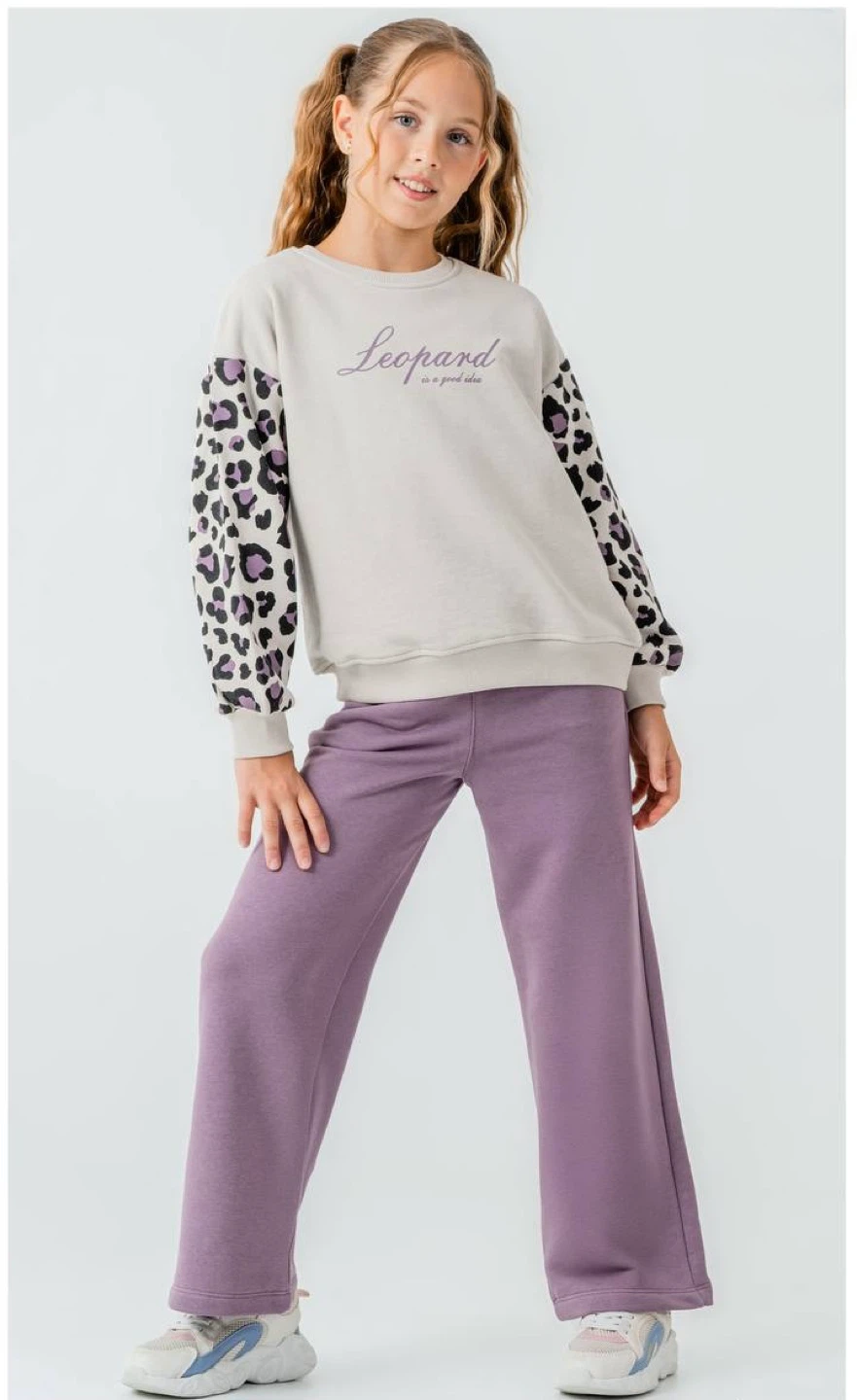 Kids Girls Sweatshirt and Pants Set - photo 2