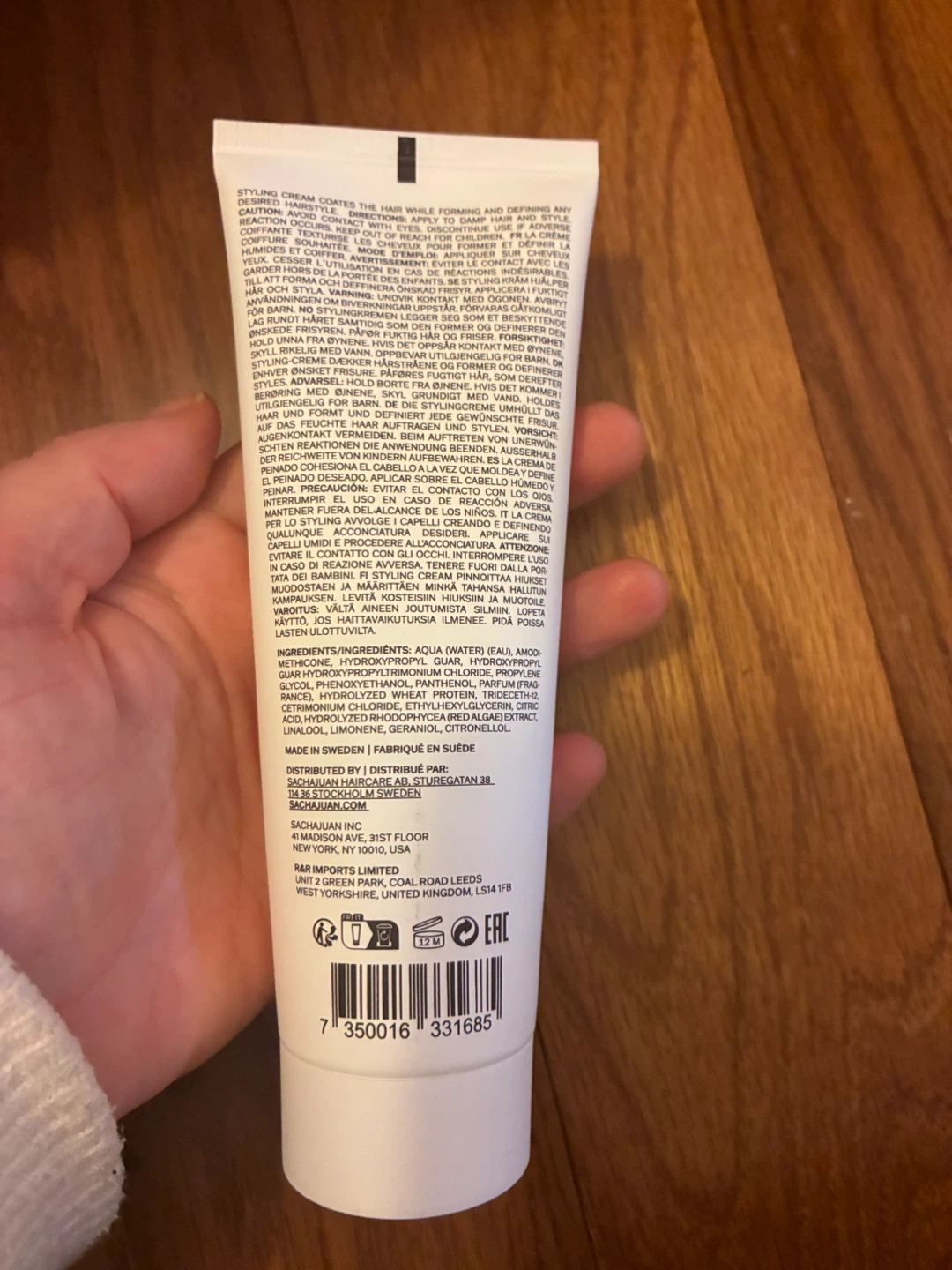 SACHAJUAN Styling Cream for Straight or Curly Hair - 4.2 FL.OZ. - photo 2