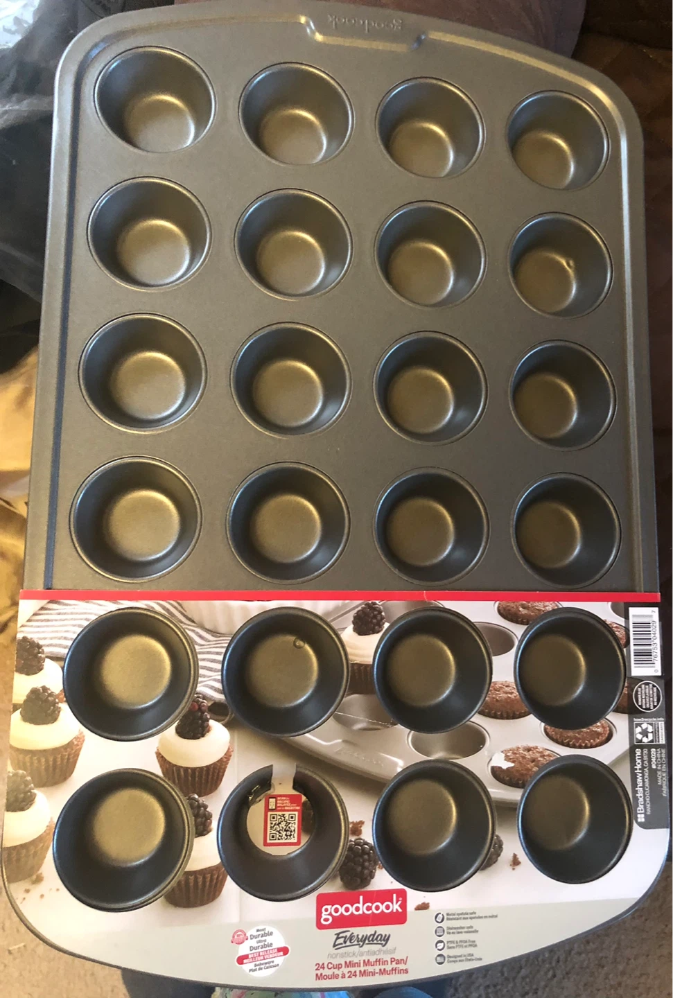 GoodCook 24 Cup Mini Muffin Pan