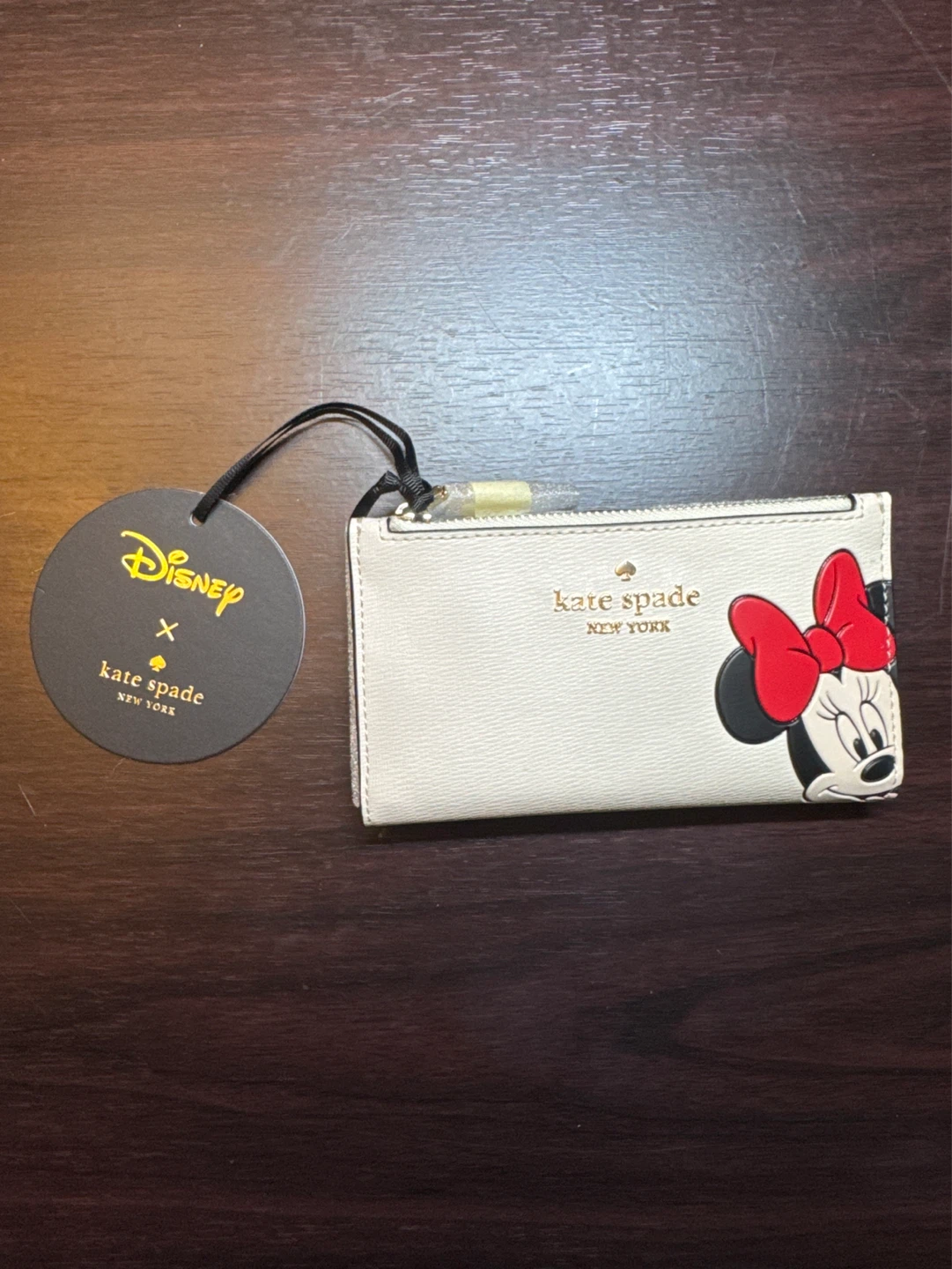 Kate Spade x Disney Minnie Mouse Card Holder Wallet - photo 3